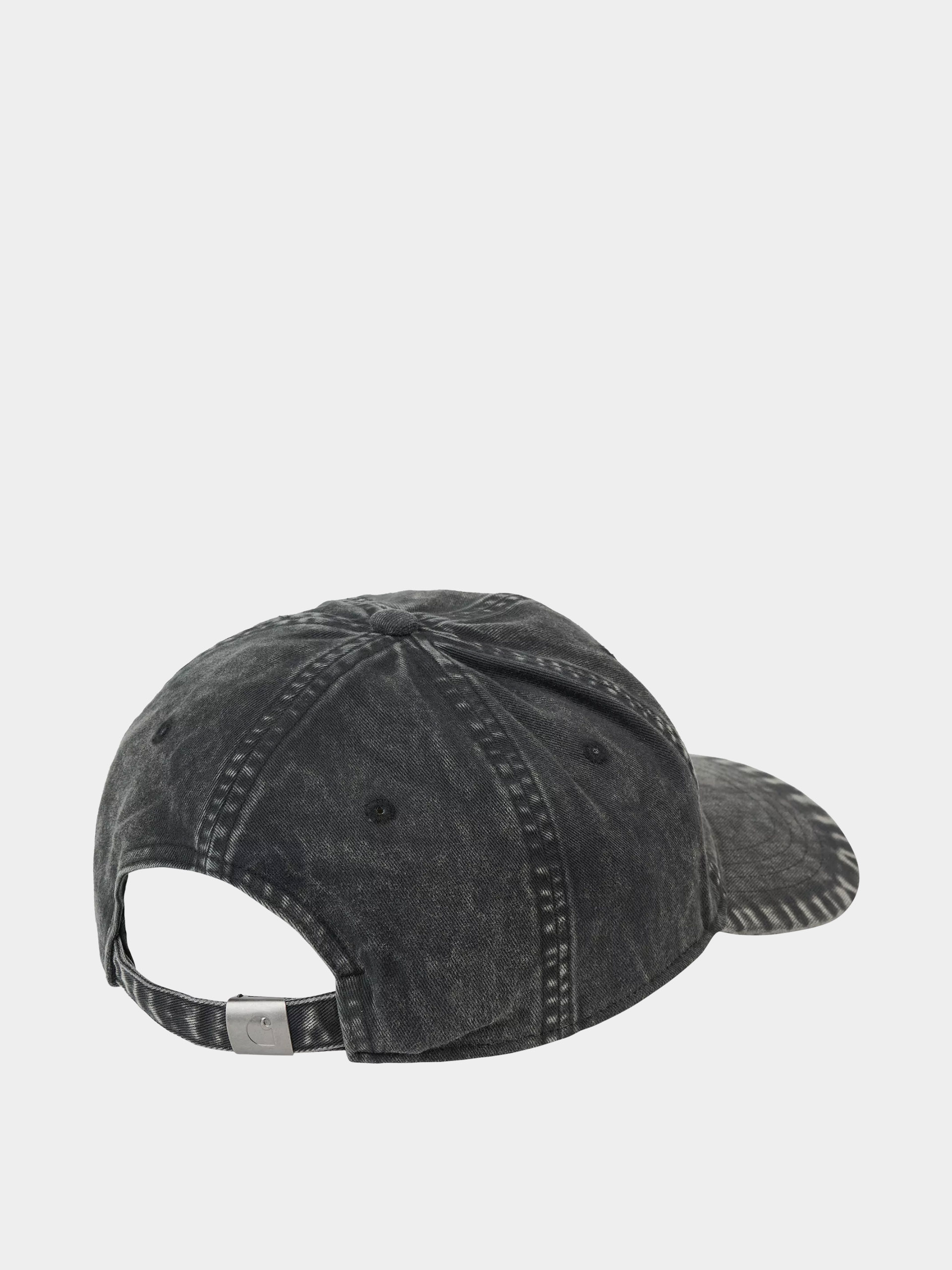 Шапка с козирка Carhartt WIP Lambert (black/moon wash)