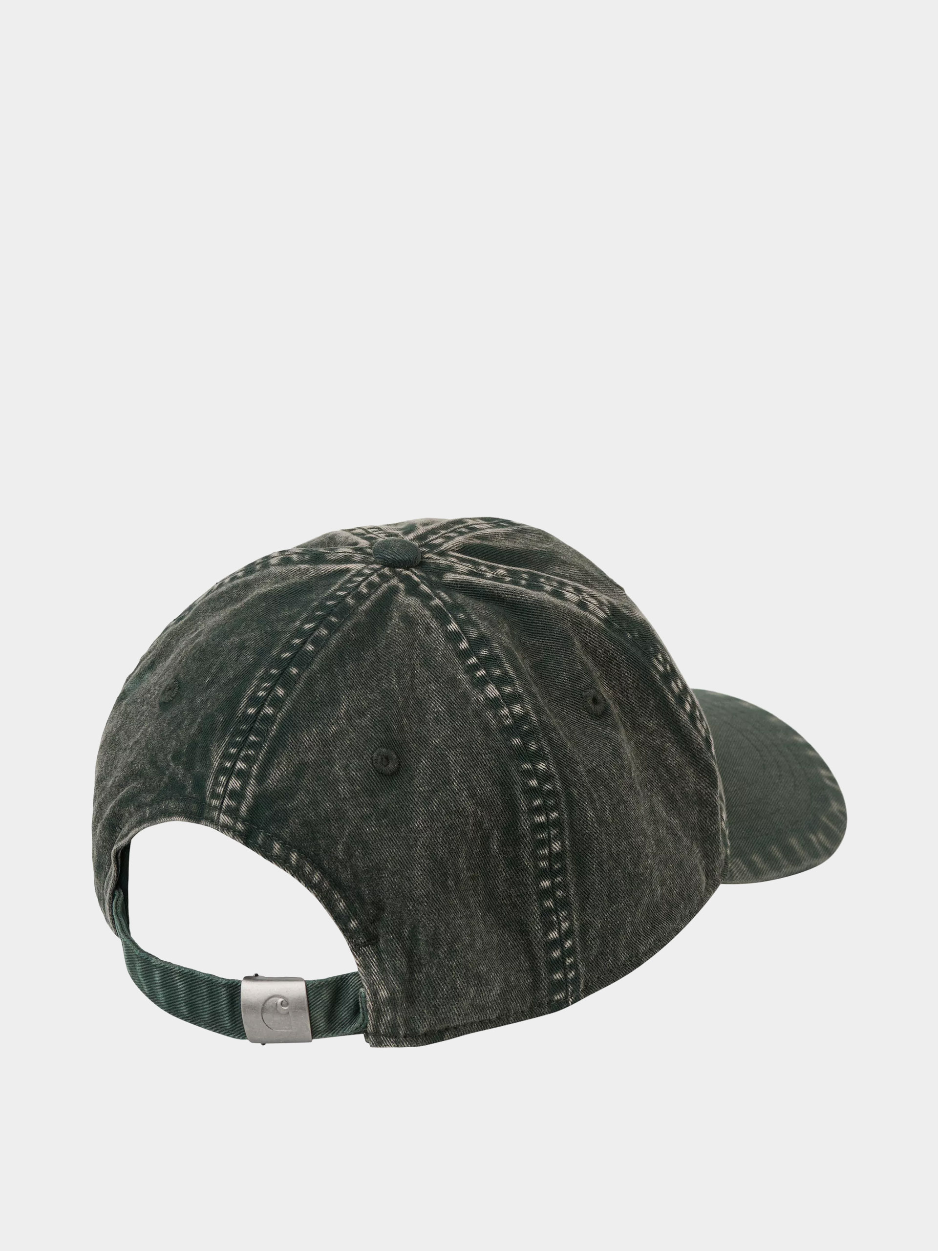 Шапка с козирка Carhartt WIP Lambert (raven/moon wash)