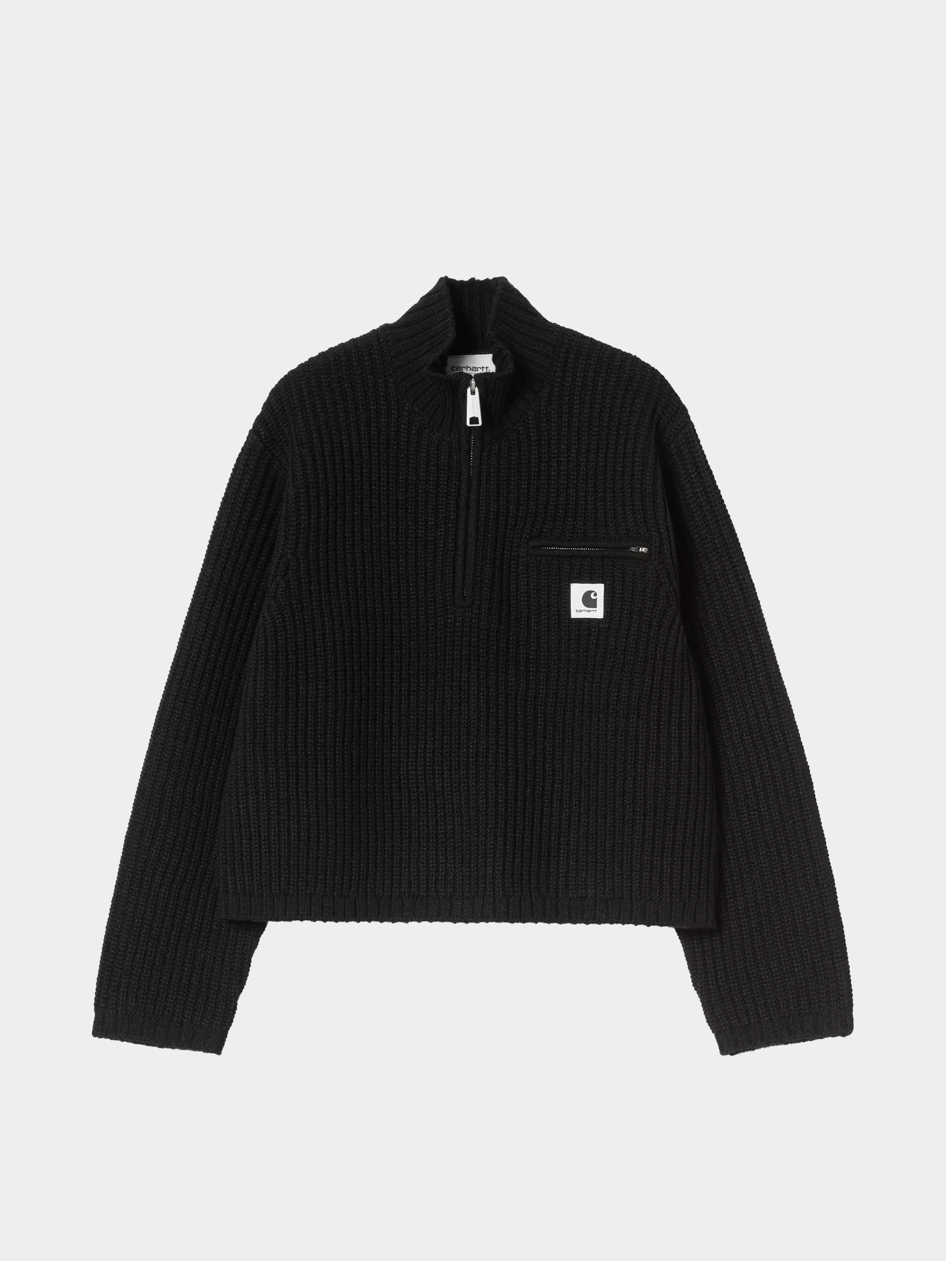 Пуловер Carhartt WIP Detroit Half Zip Wmn (black)
