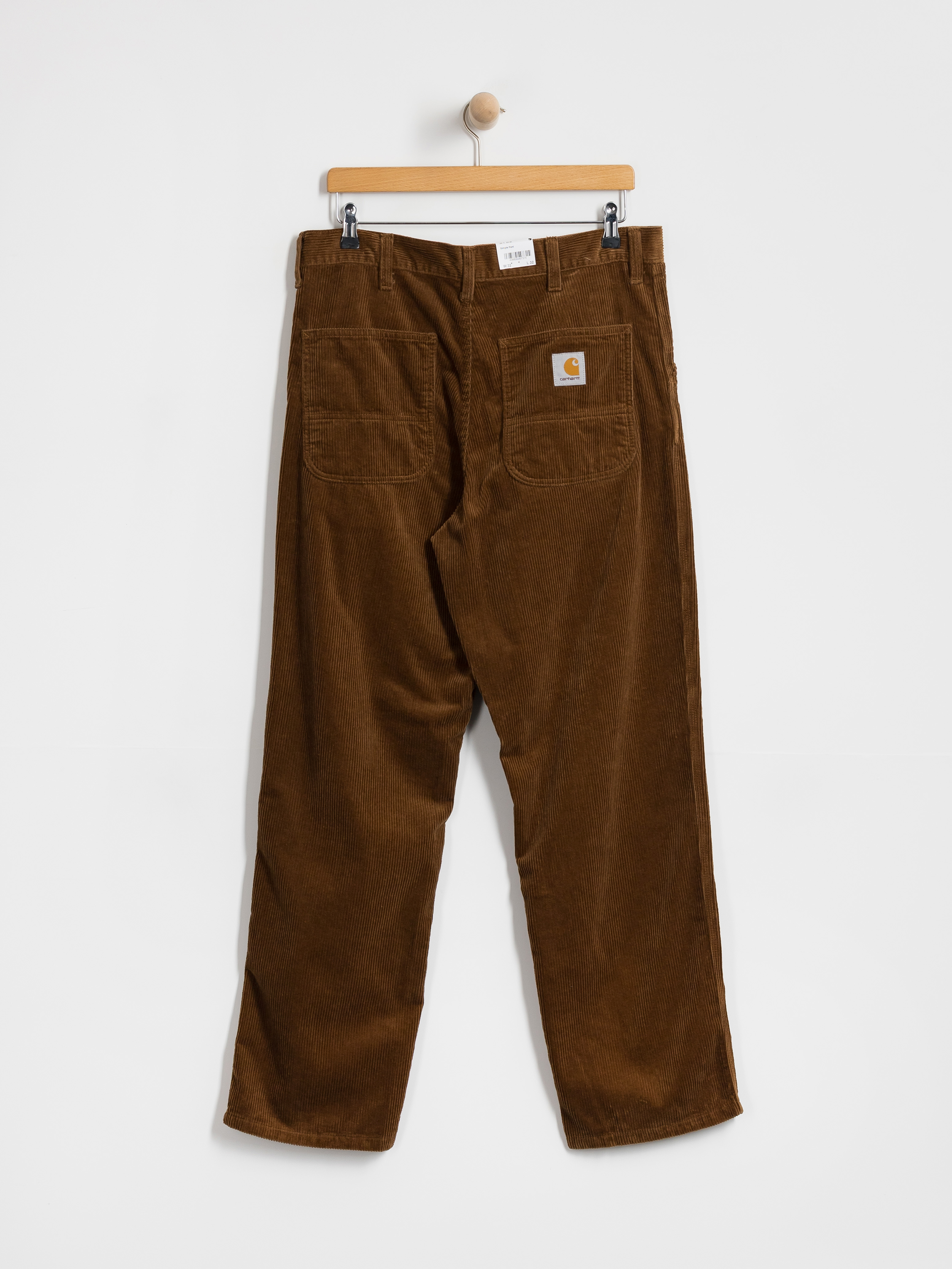 Панталони Carhartt WIP Simple (wip h brown/rinsed)