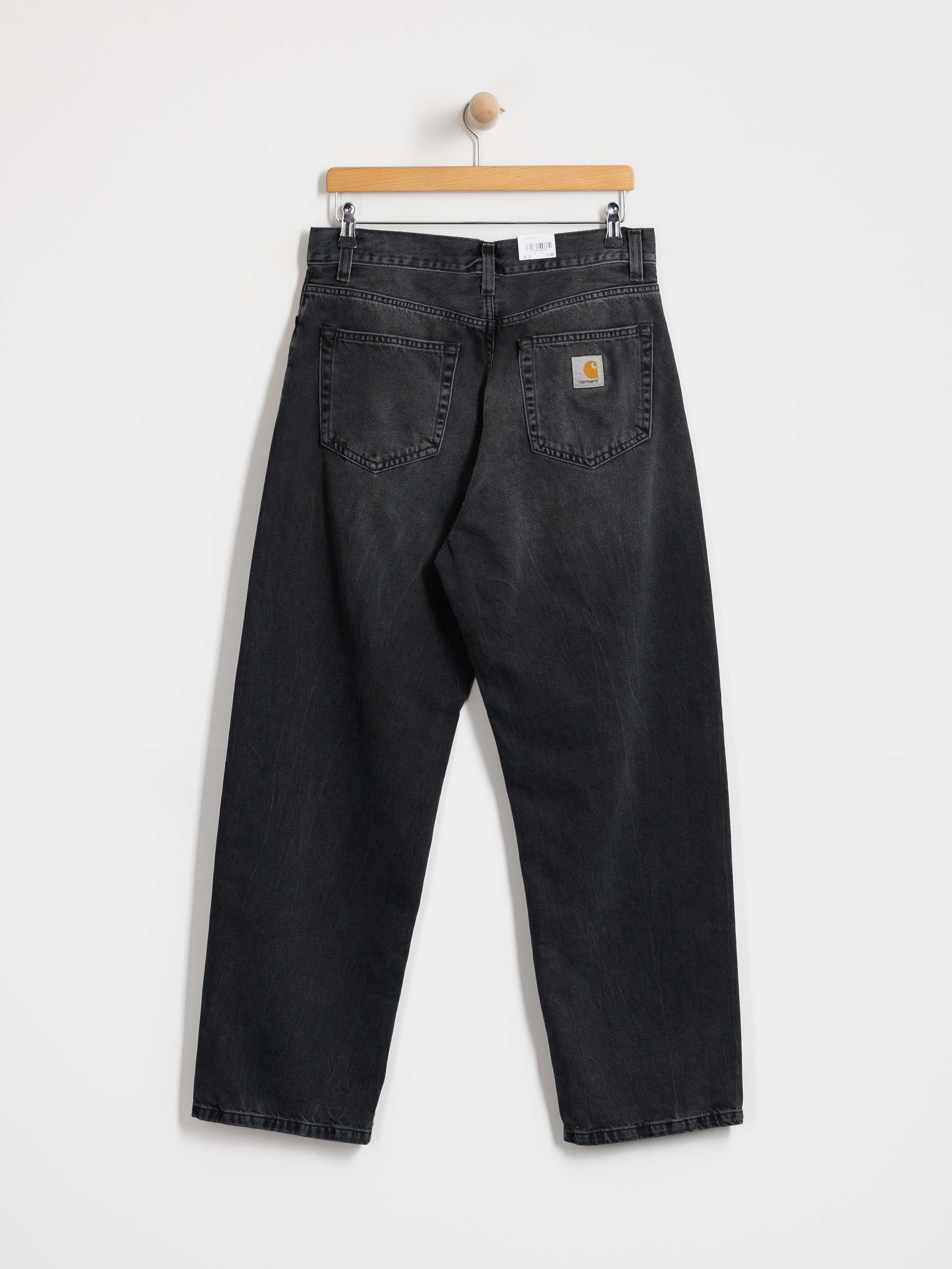 Панталони Carhartt WIP Landon (black/marble used wash)