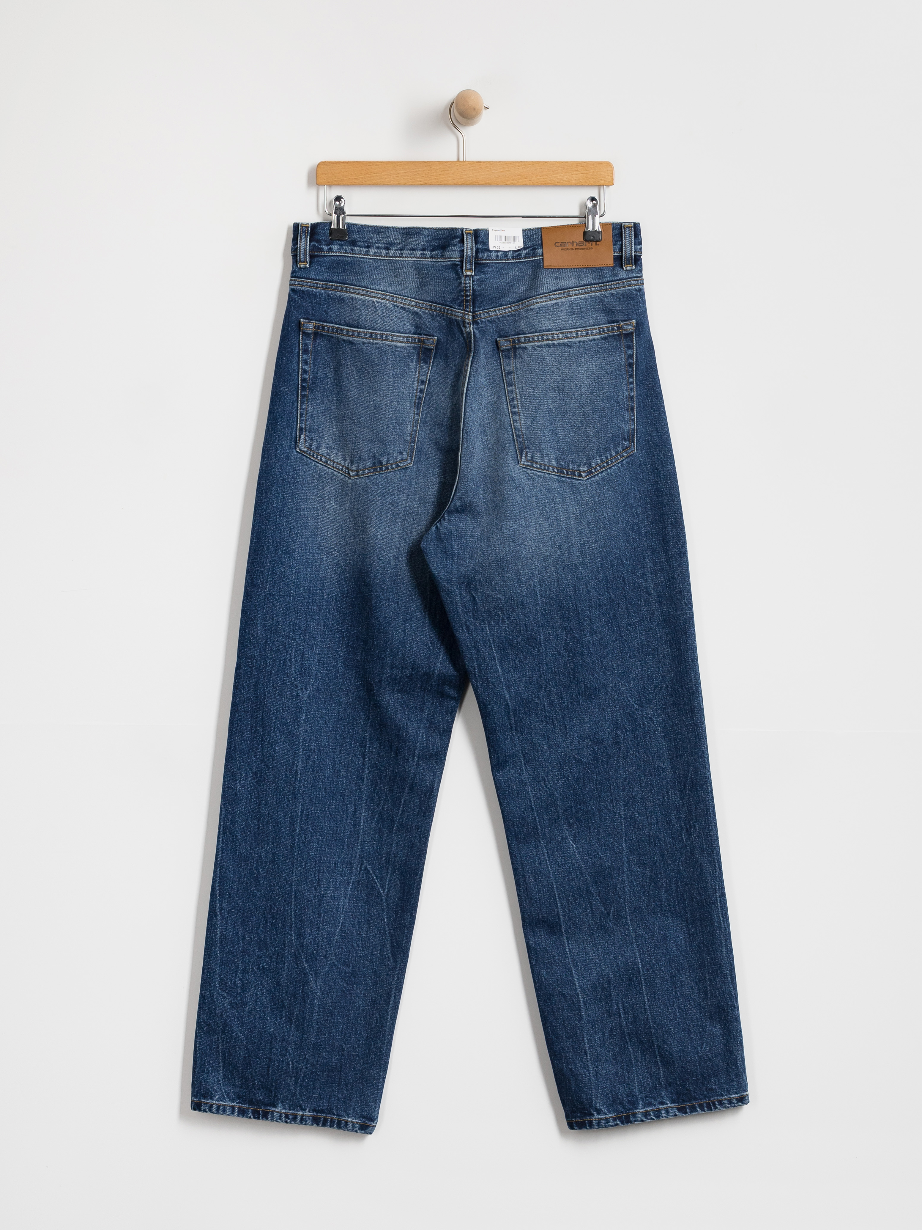 Панталони Carhartt WIP Payson (blue/marble used wash)