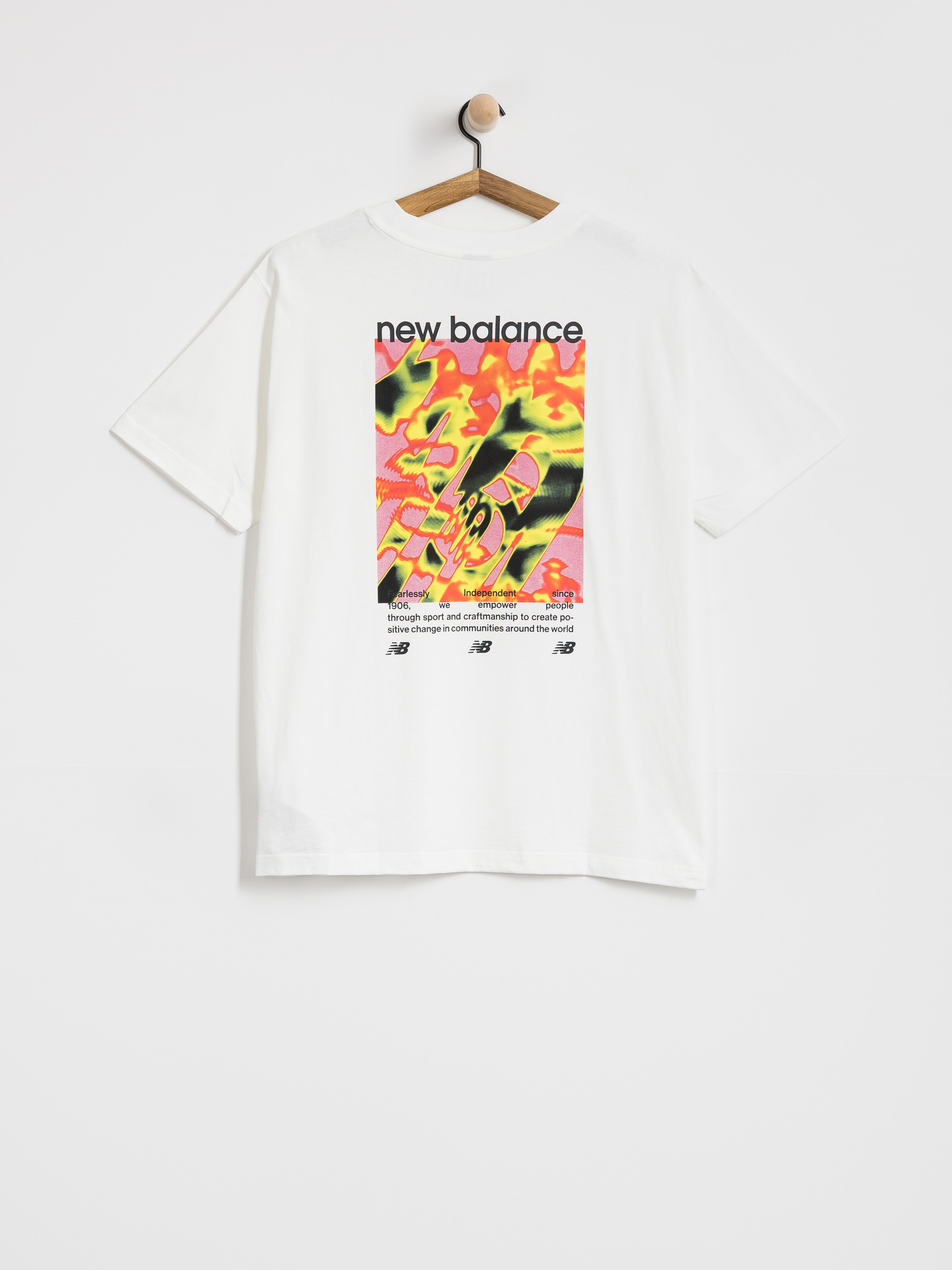Тениска New Balance Heat Map Forward Thinker (white)