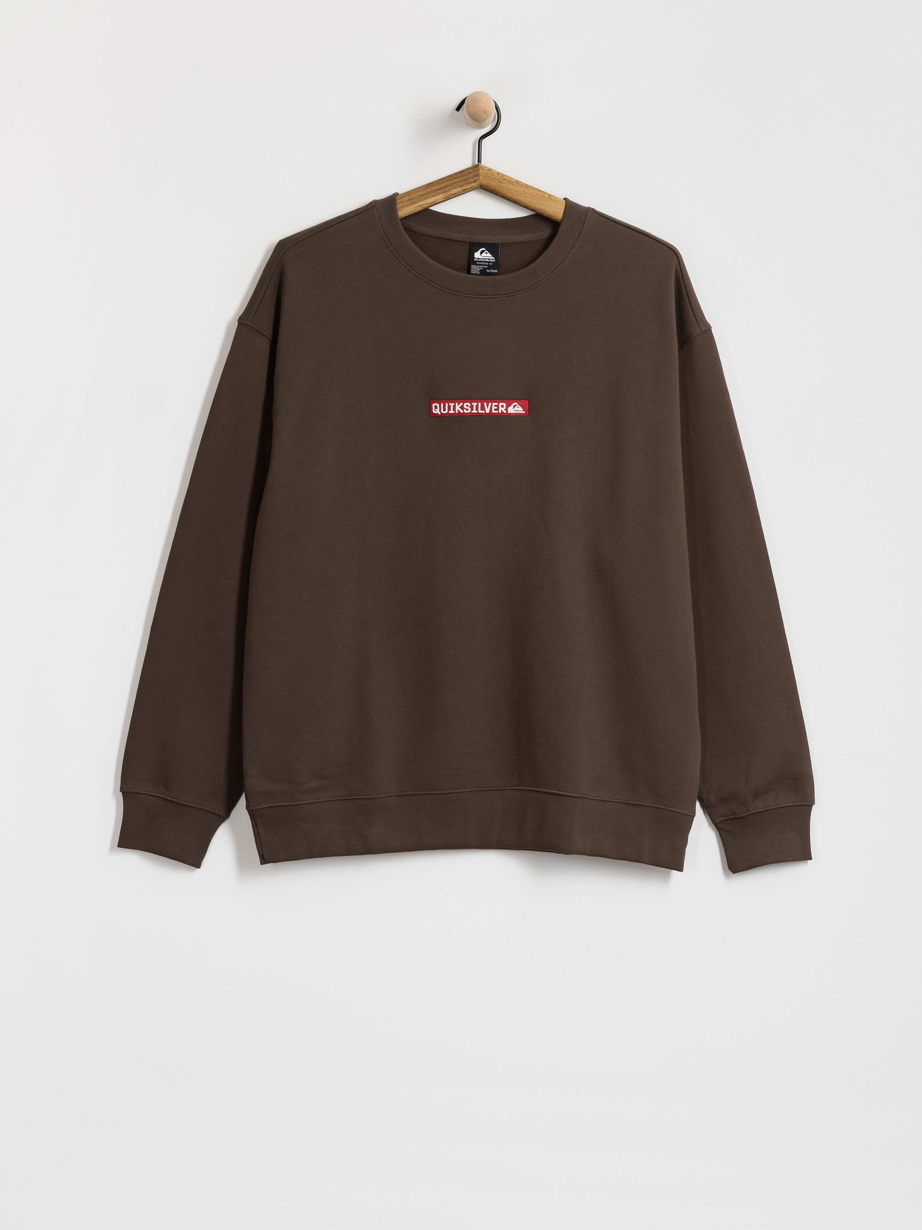 Суитшърт Quiksilver Dna Crew (chocolate brown)