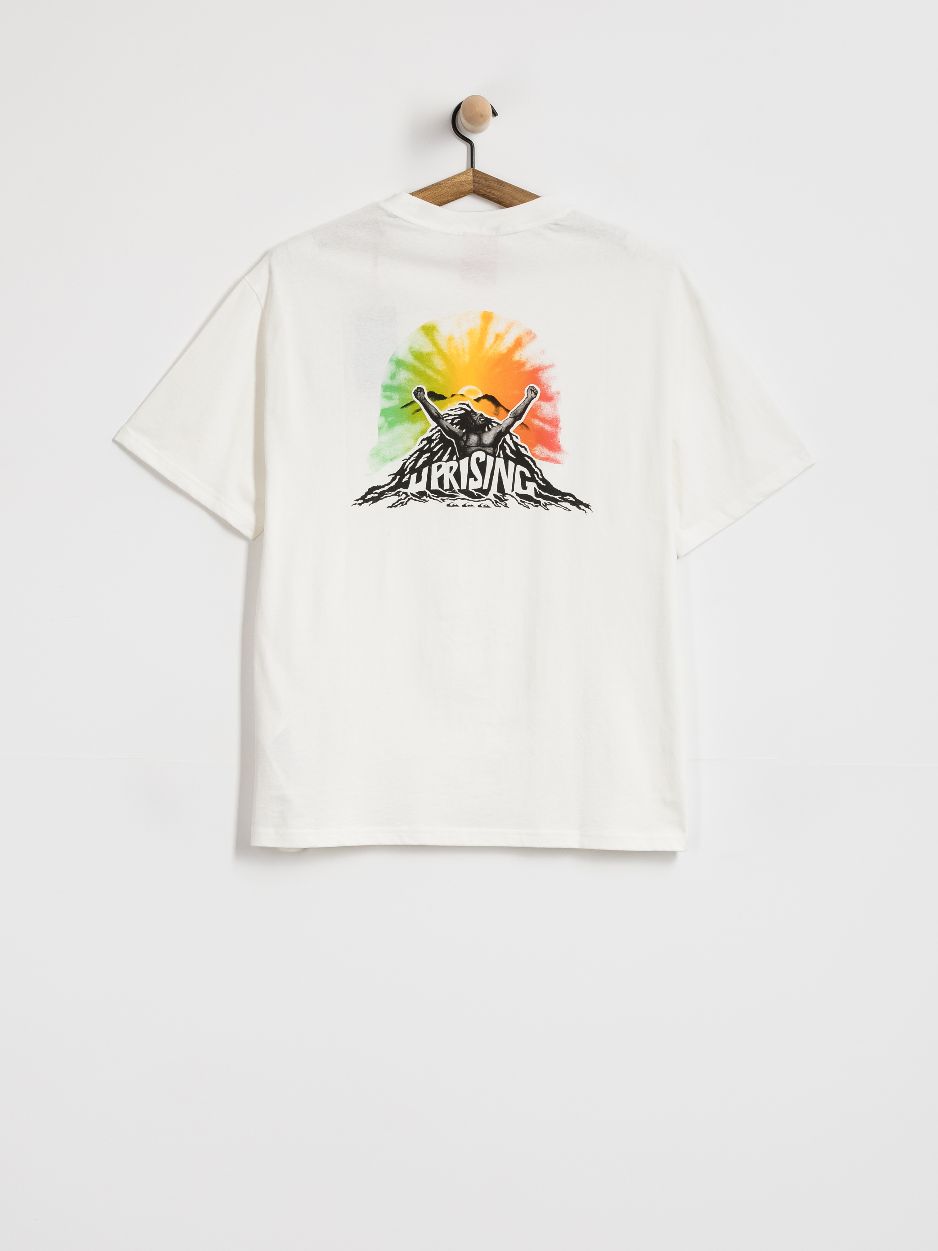 Тениска Quiksilver X Bob Uprising (snow white)