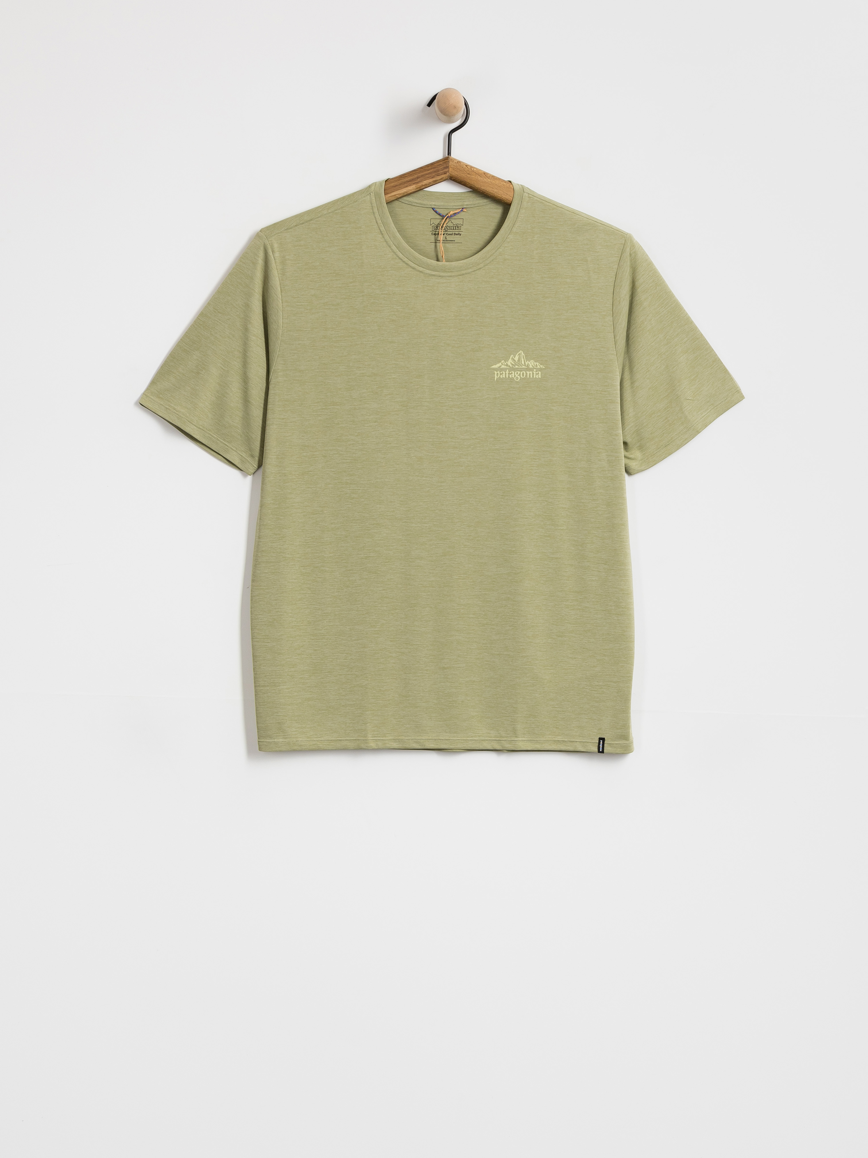 Тениска Patagonia Cap Cool Daily Cloud Crag (gumtree green light gumtree green x dye)