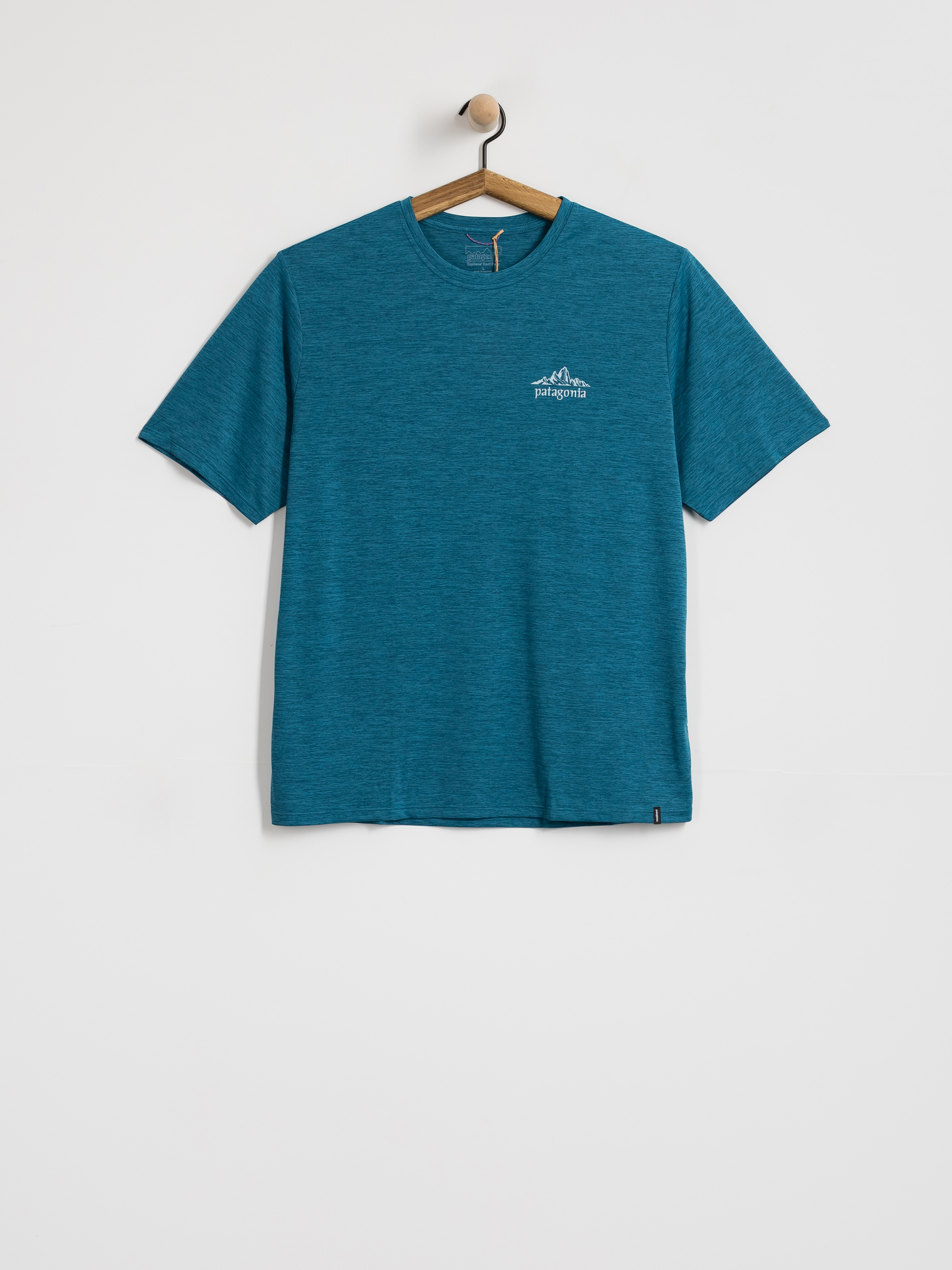 Тениска Patagonia Cap Cool Daily Cloud Crag (glacial blue light glacial blue x dye)
