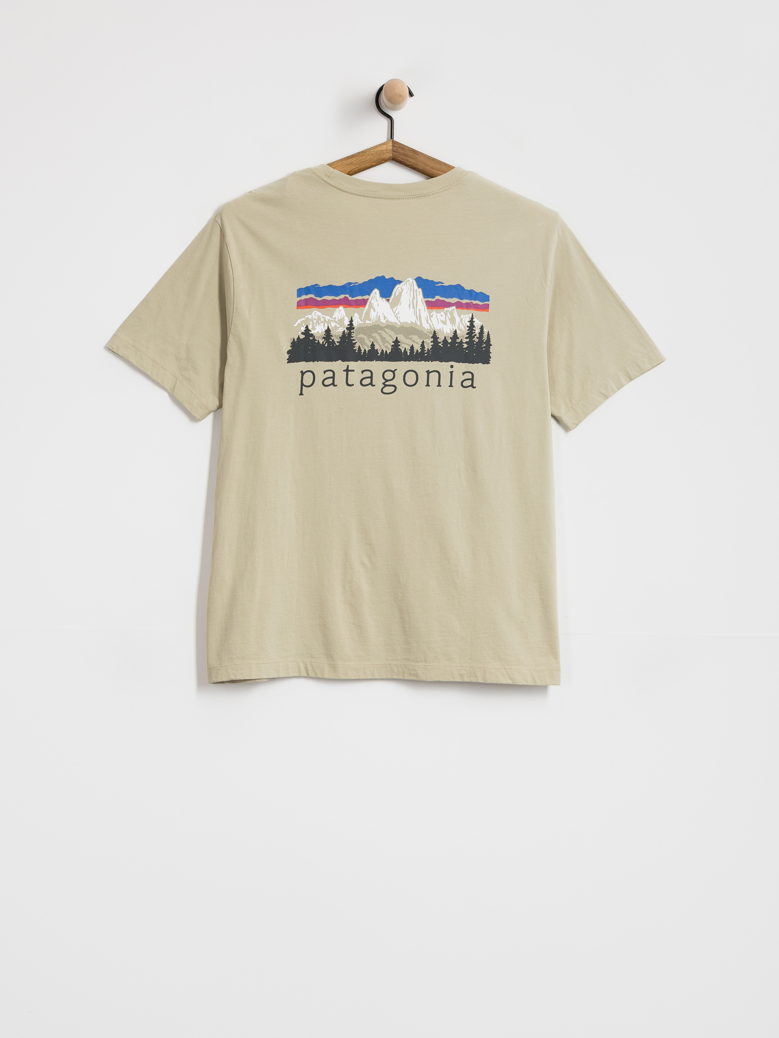 Тениска Patagonia Fitz Roy Foothills (weathered stone)