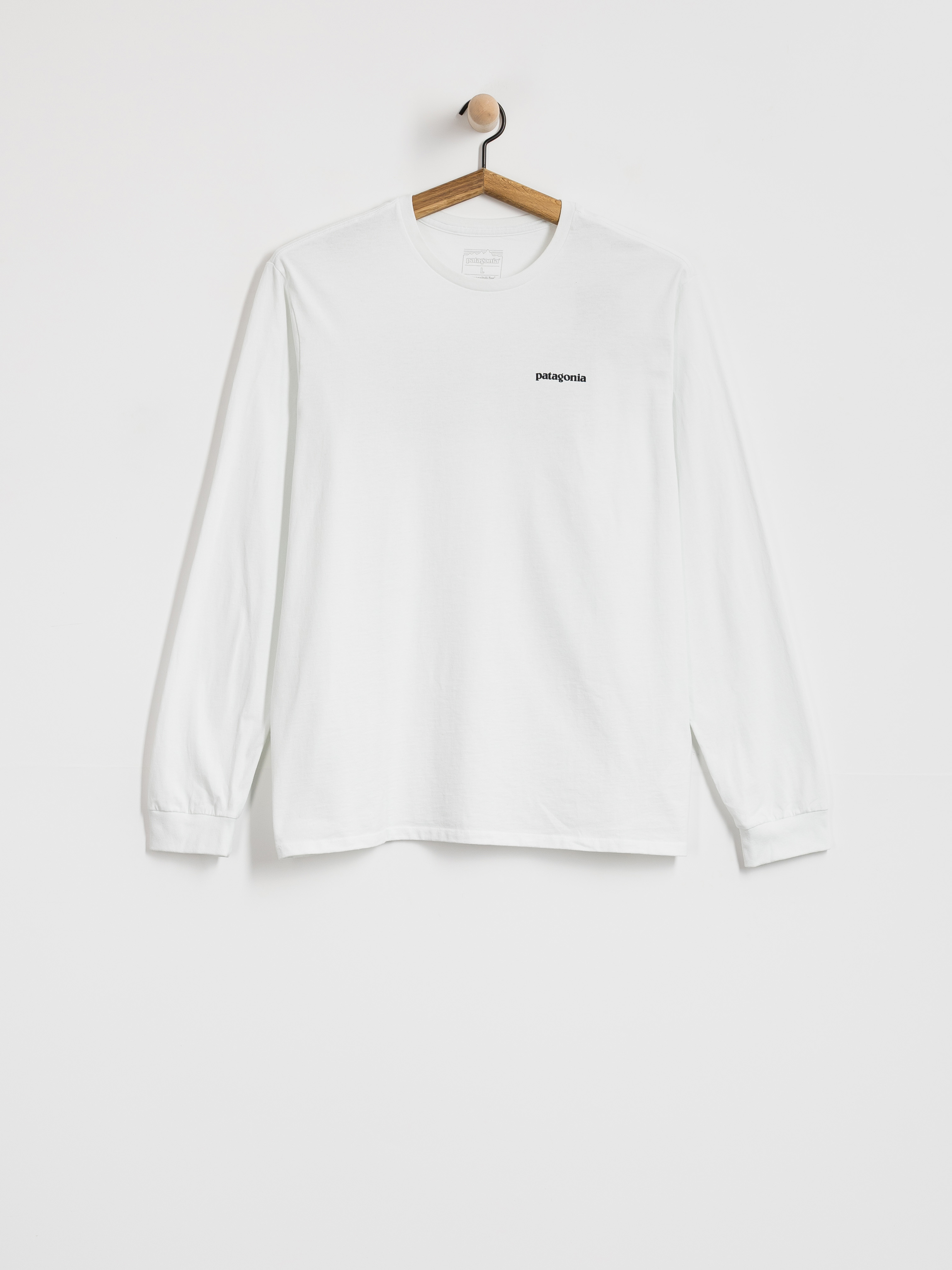 Блуза Patagonia P 6 Logo Responsibili (fiber white)
