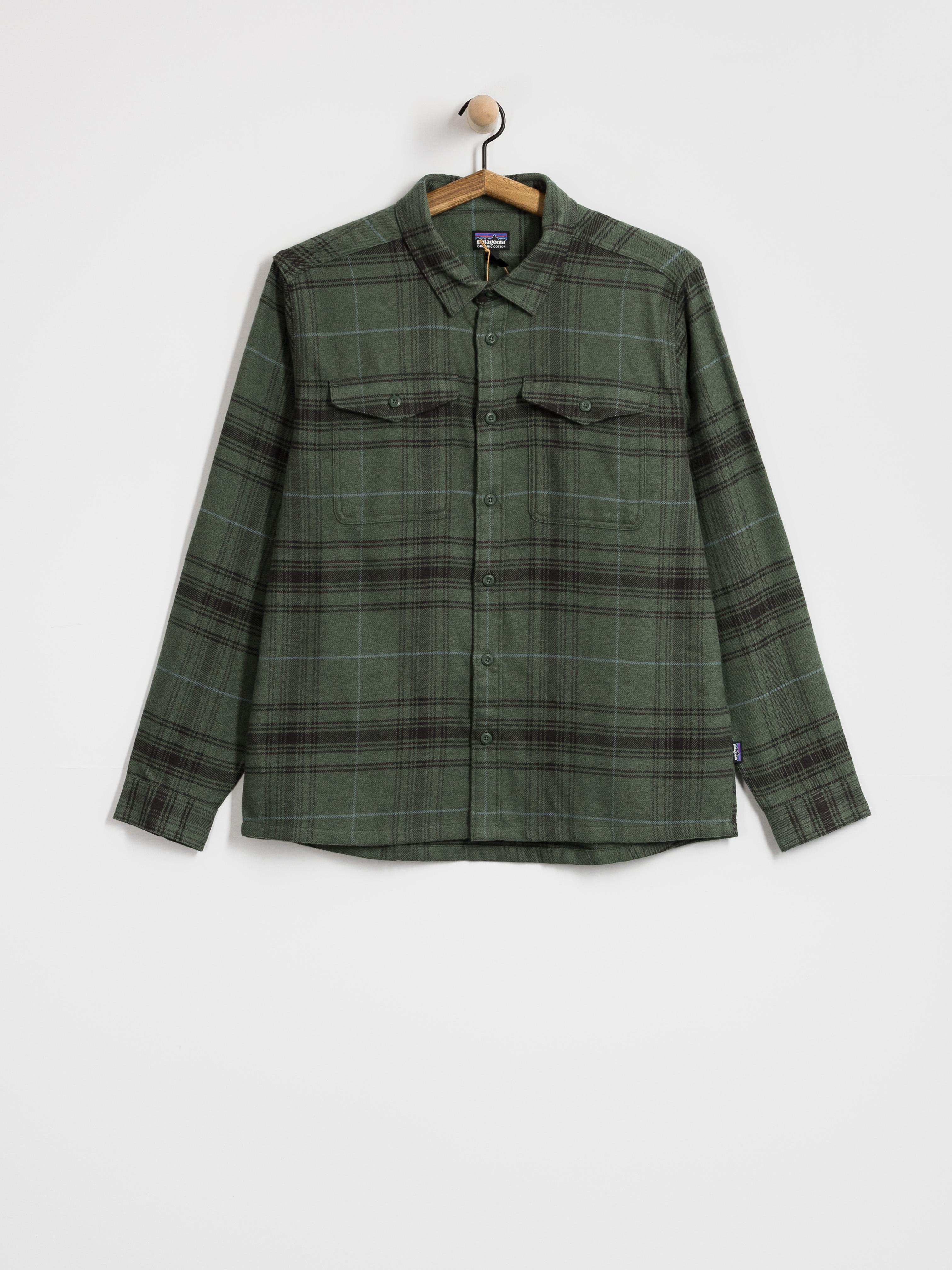 u0420u0438u0437u0430 Patagonia Fjord Flannel (dissolve treeline green)