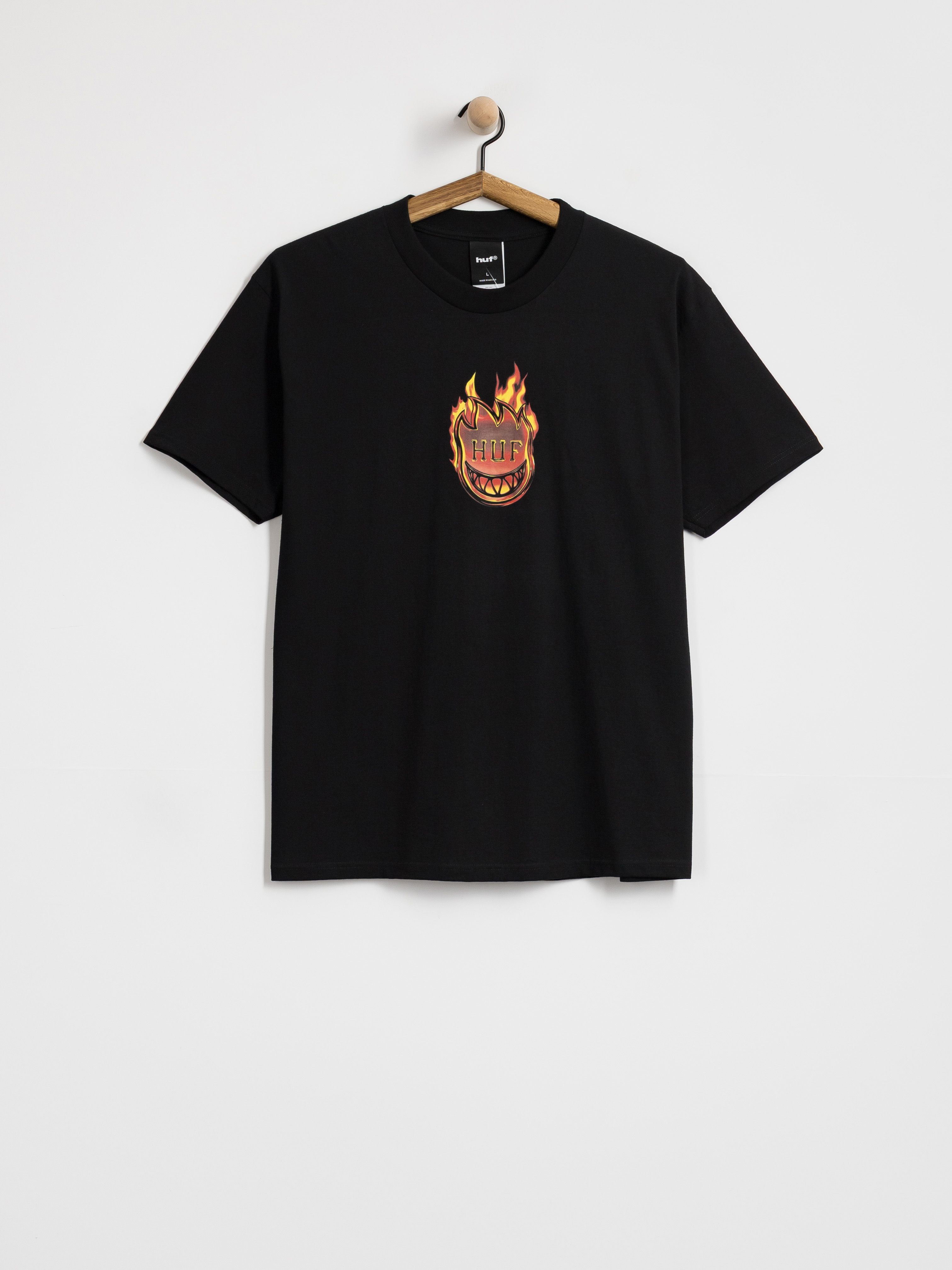 Тениска HUF X Spitfire Flame Galaxies (black)