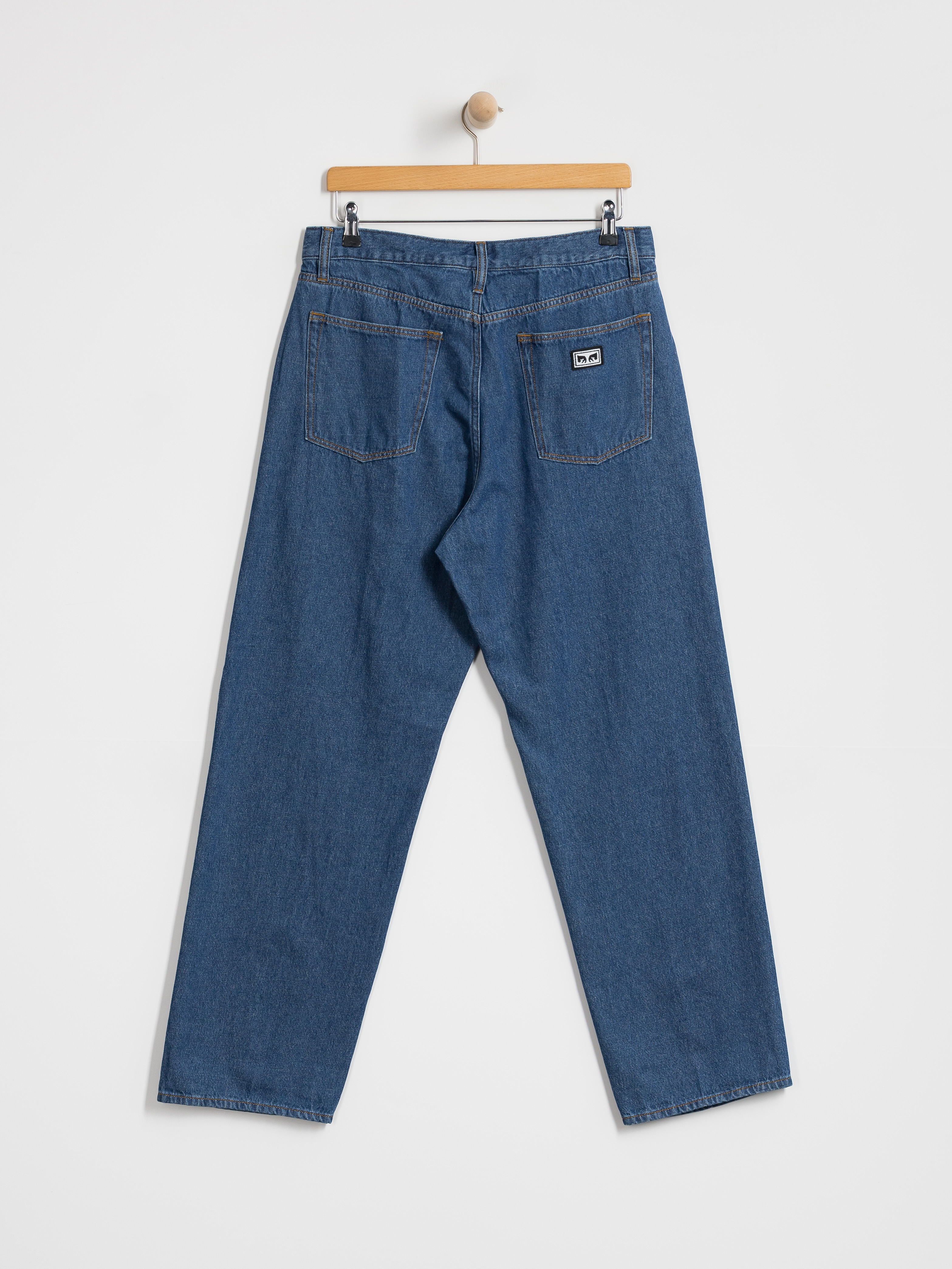 Панталони OBEY Emerson Denim (stone wash)