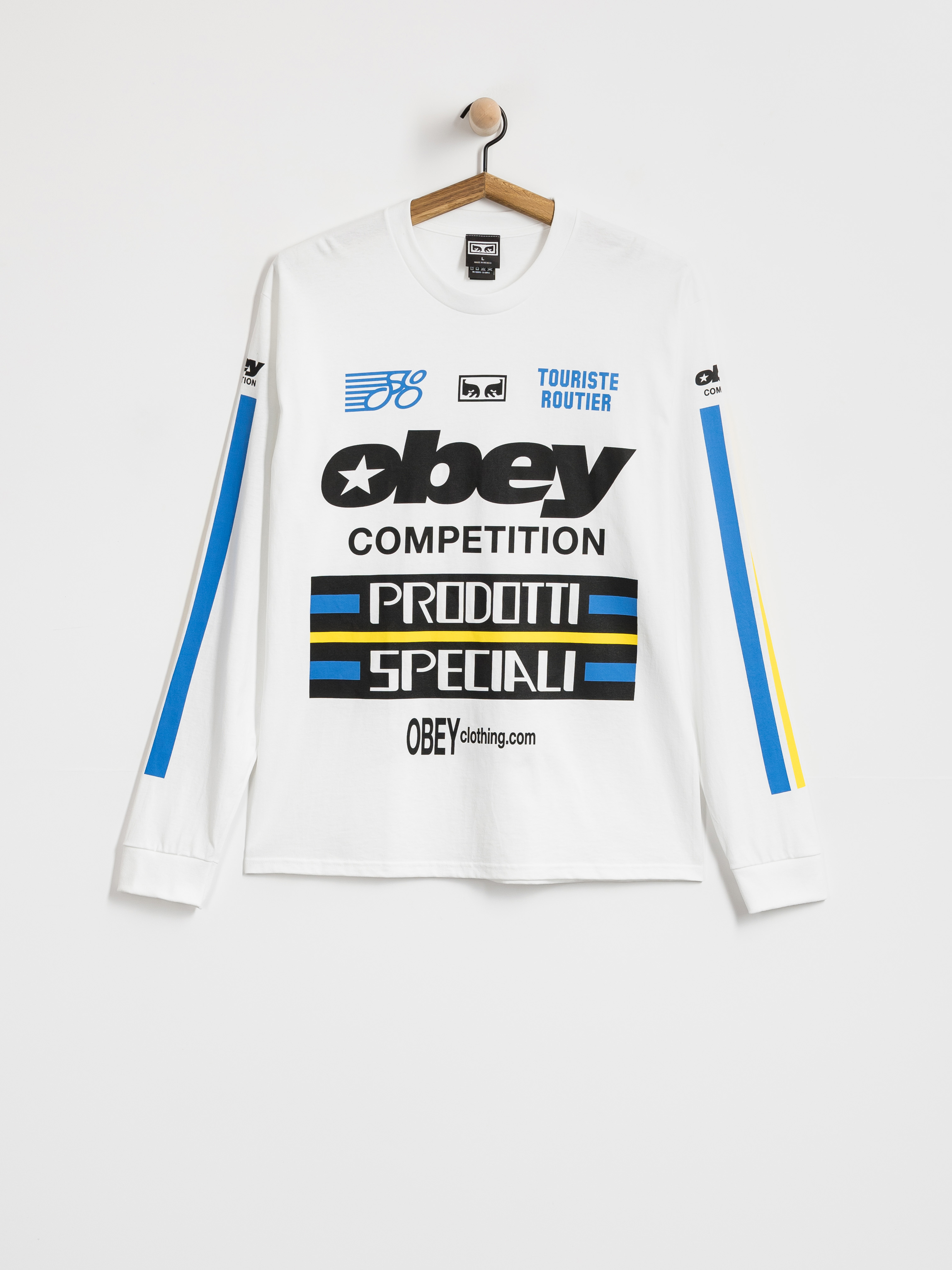 Блуза OBEY Competition (white)