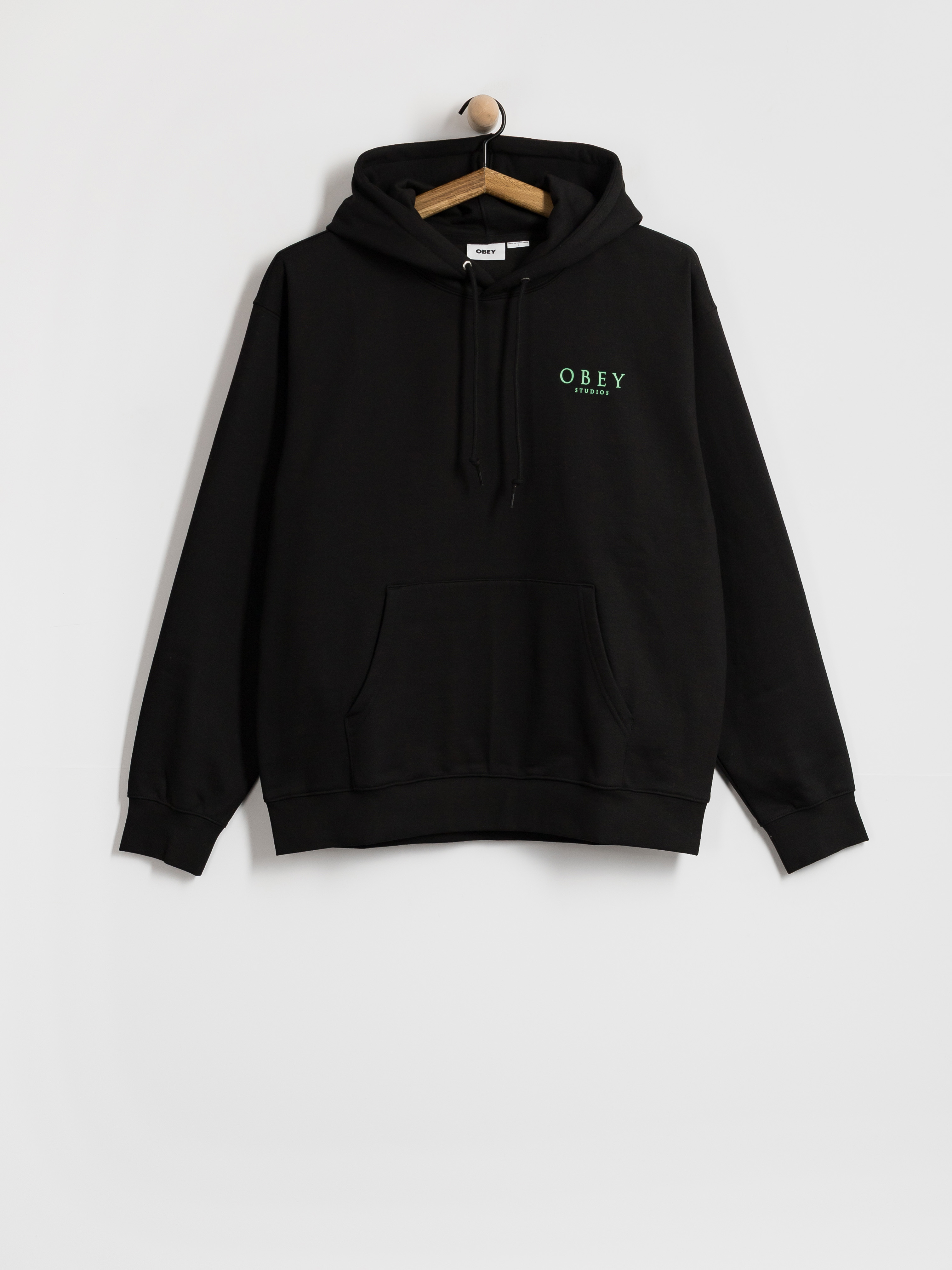Суитшърт OBEY Flores Robus (black)