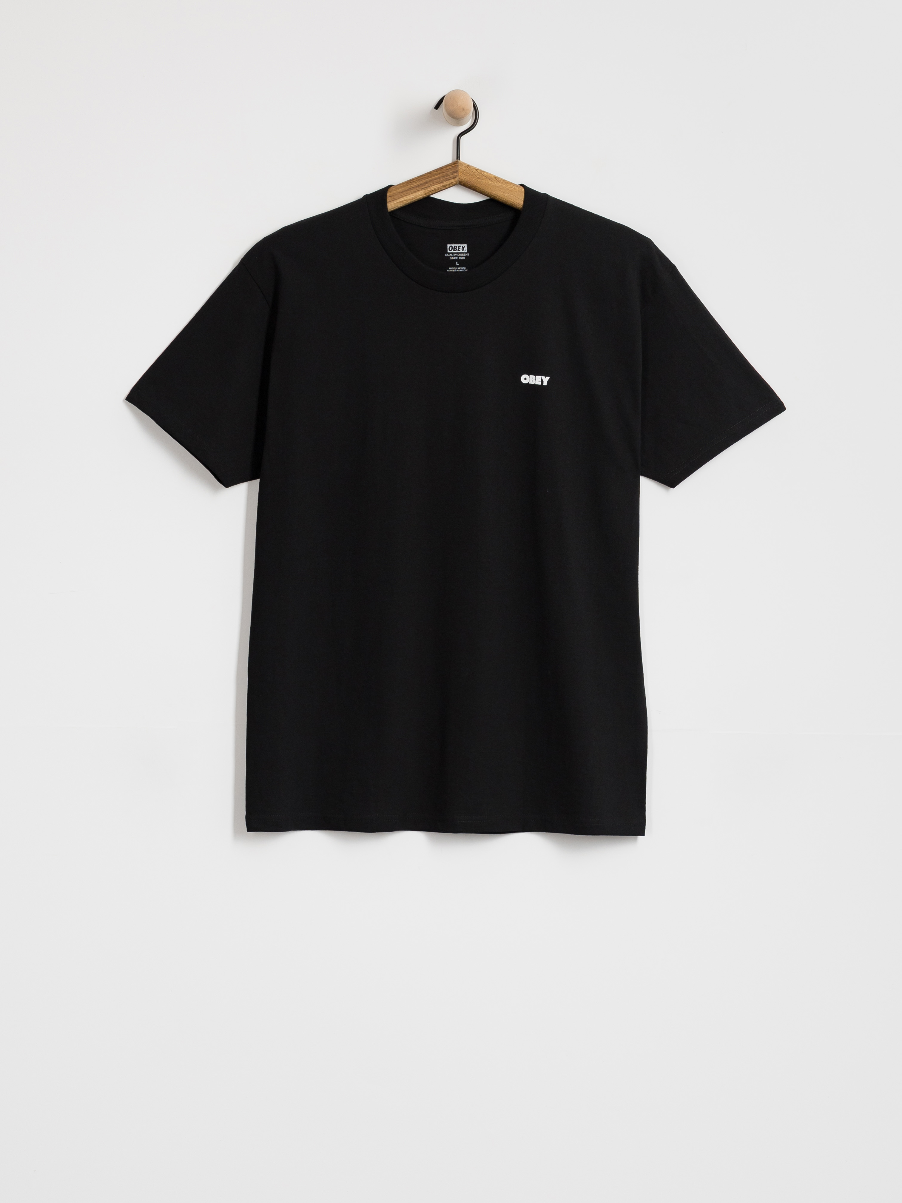 Тениска OBEY The Medium Is The Message (black)