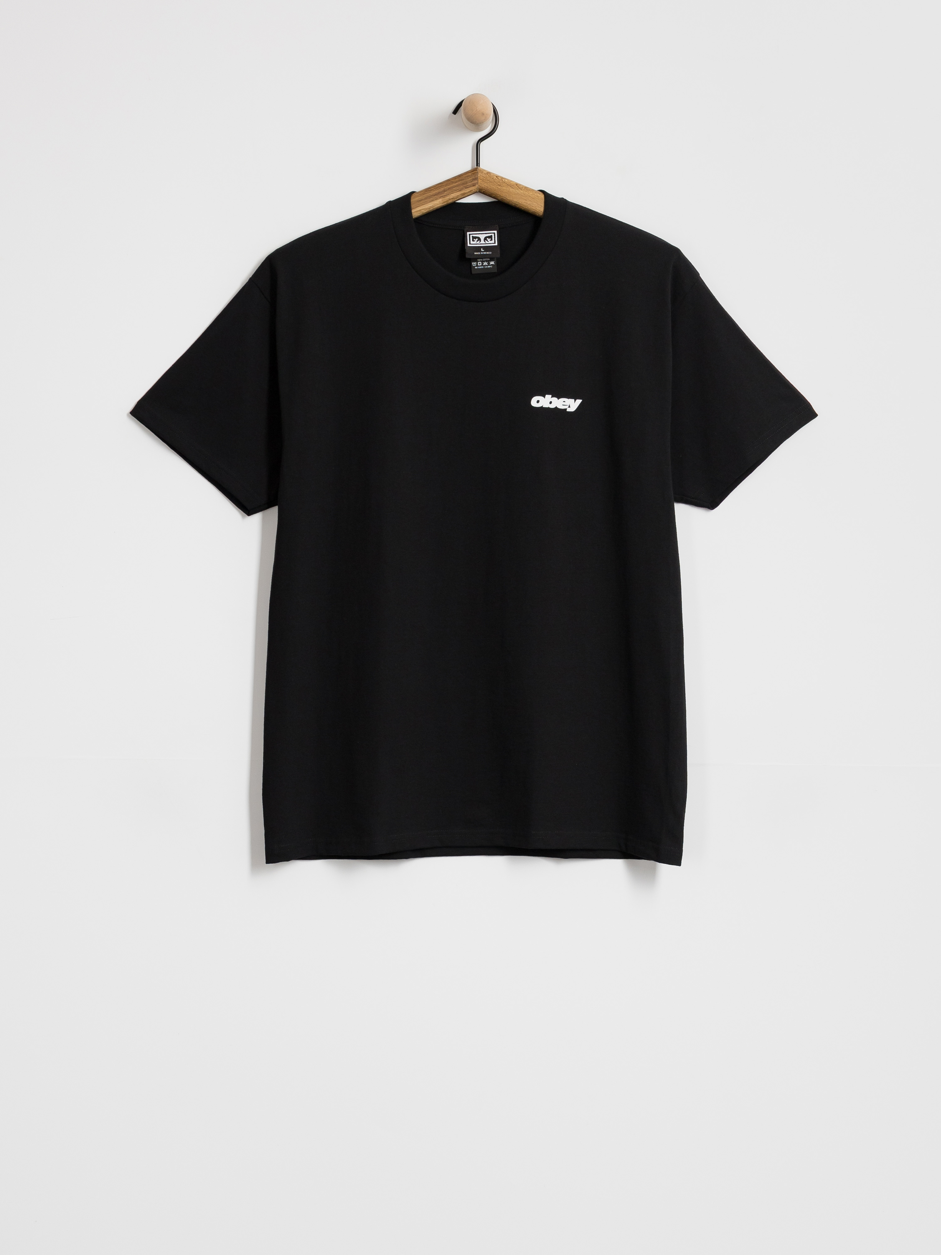 Тениска OBEY Vhs (black)