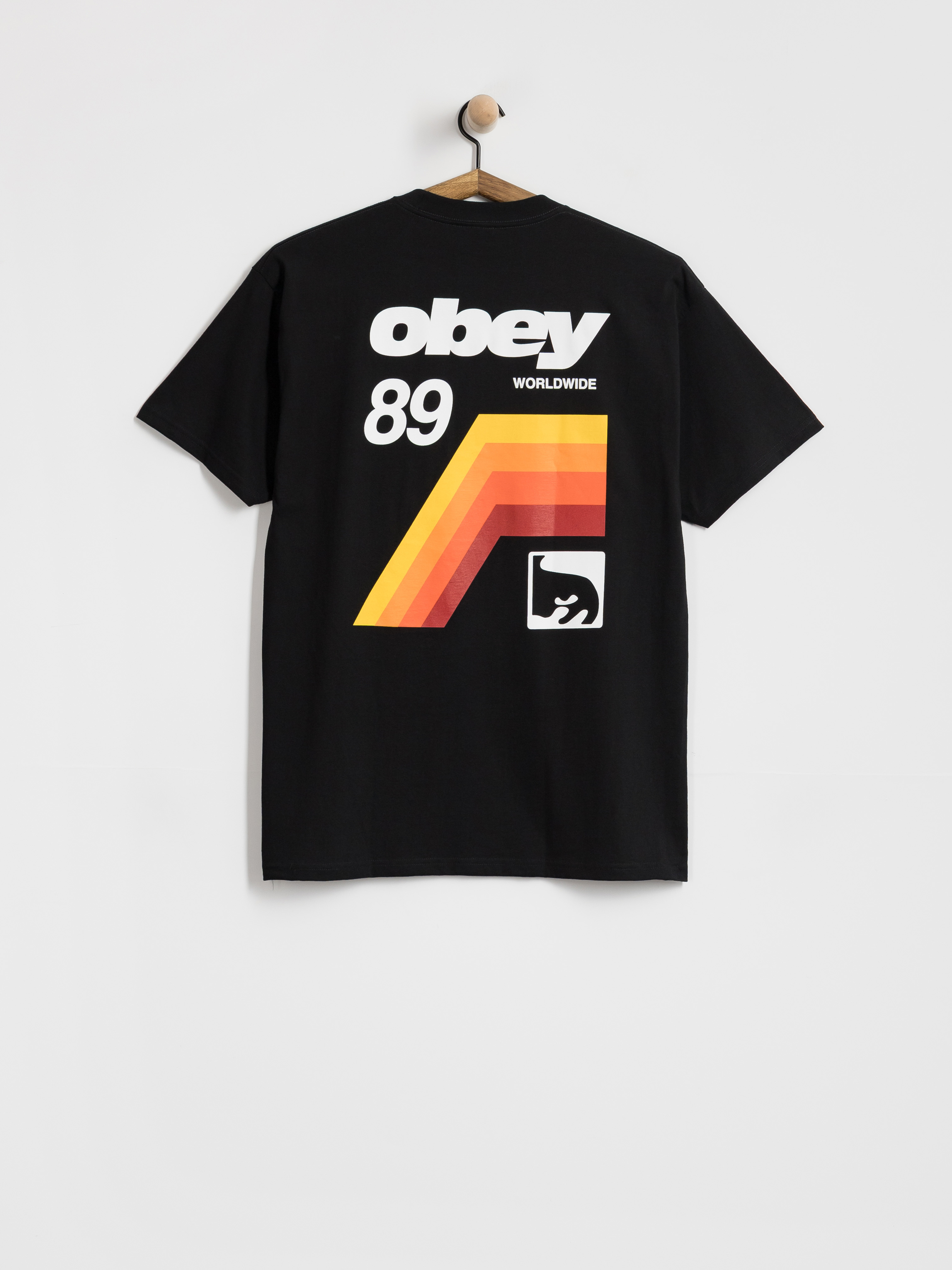 Тениска OBEY Vhs (black)