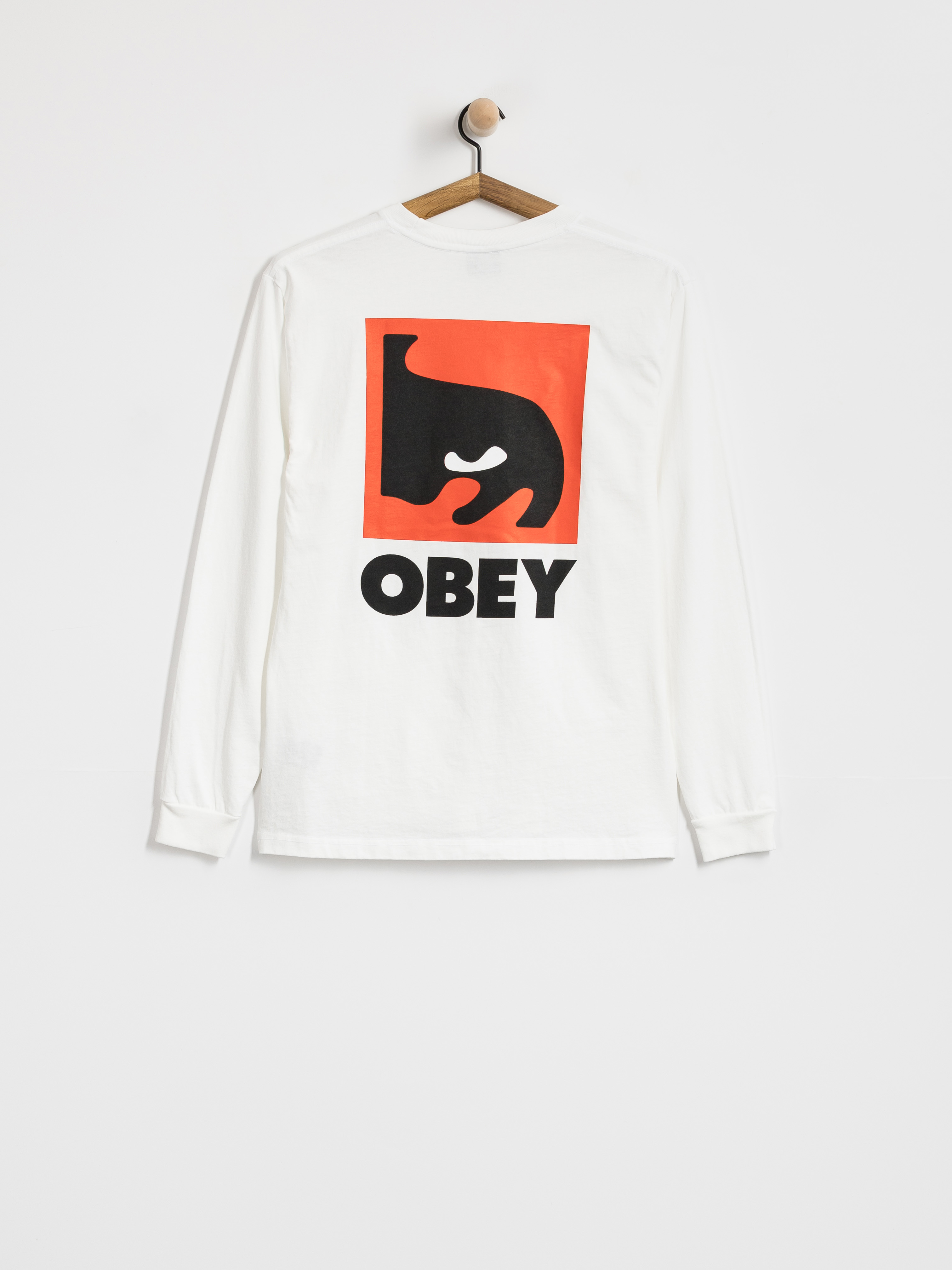 Блуза OBEY Quarter Eye Icon (pigment vintage white)