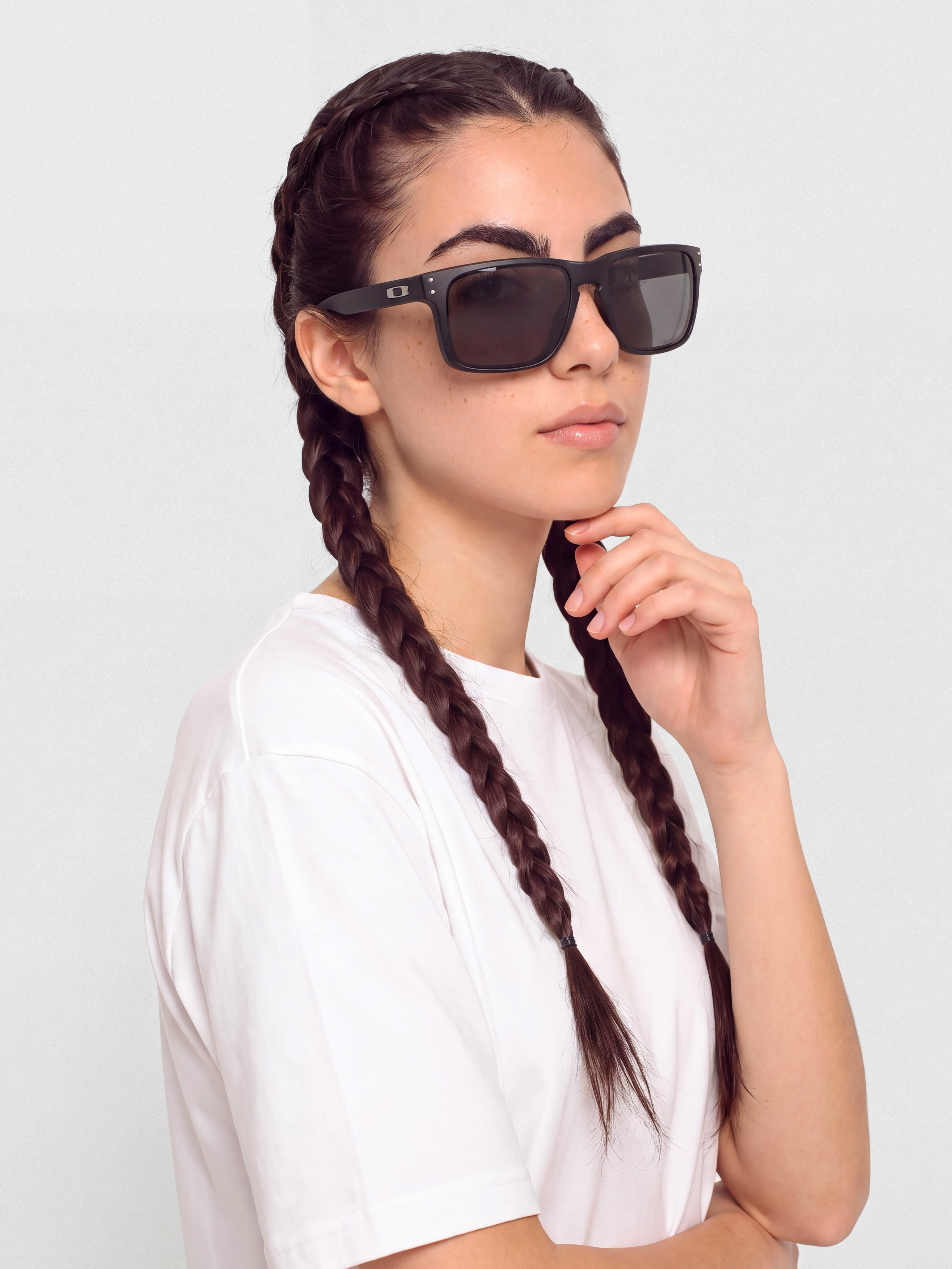 Слънчеви очила Oakley Holbrook XL (matte black/prizm grey)