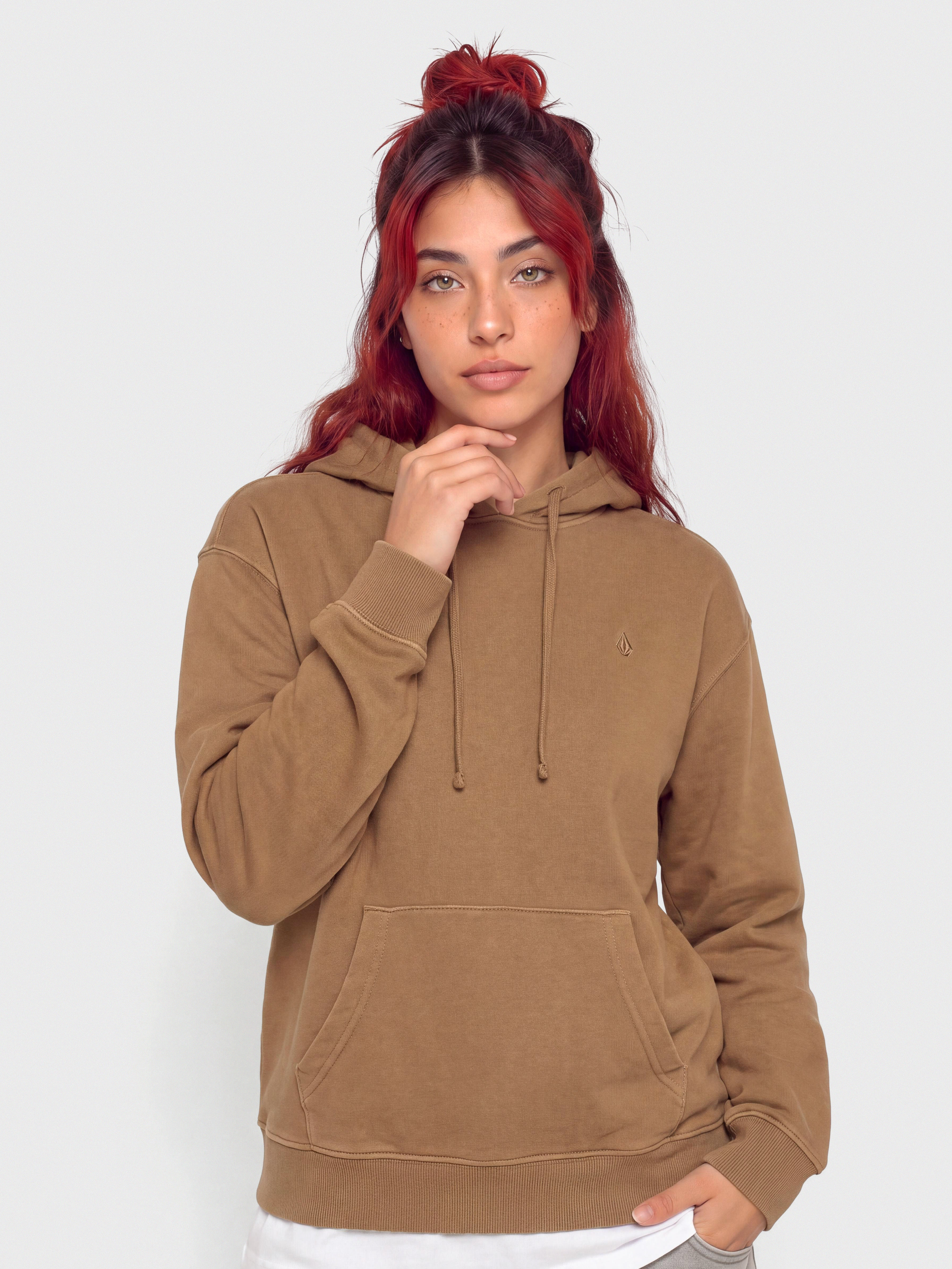 Суитшърт с качулка Volcom Stone Soft HD Wmn