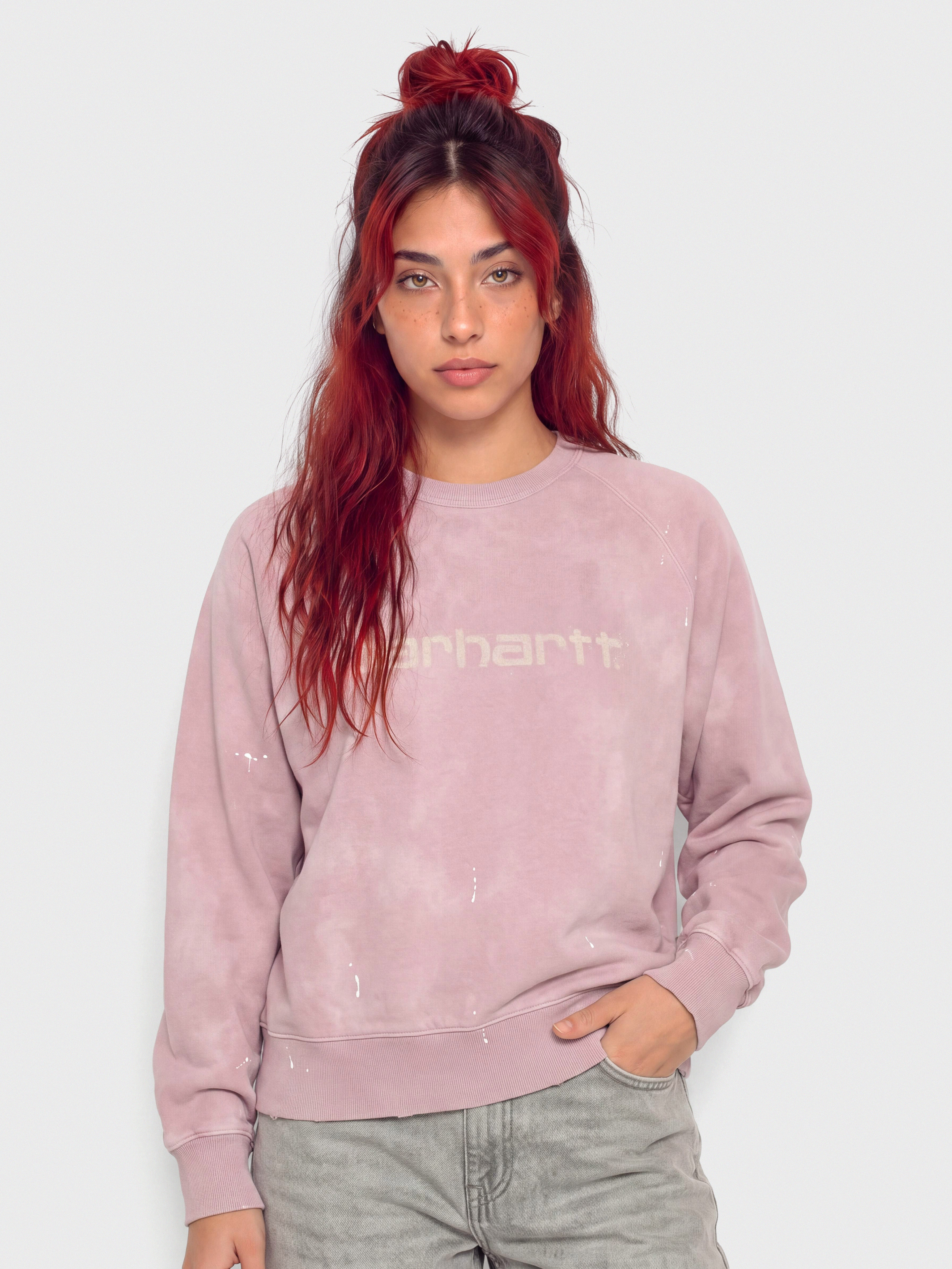 Суитшърт Carhartt WIP Painter Wmn (hortensia)