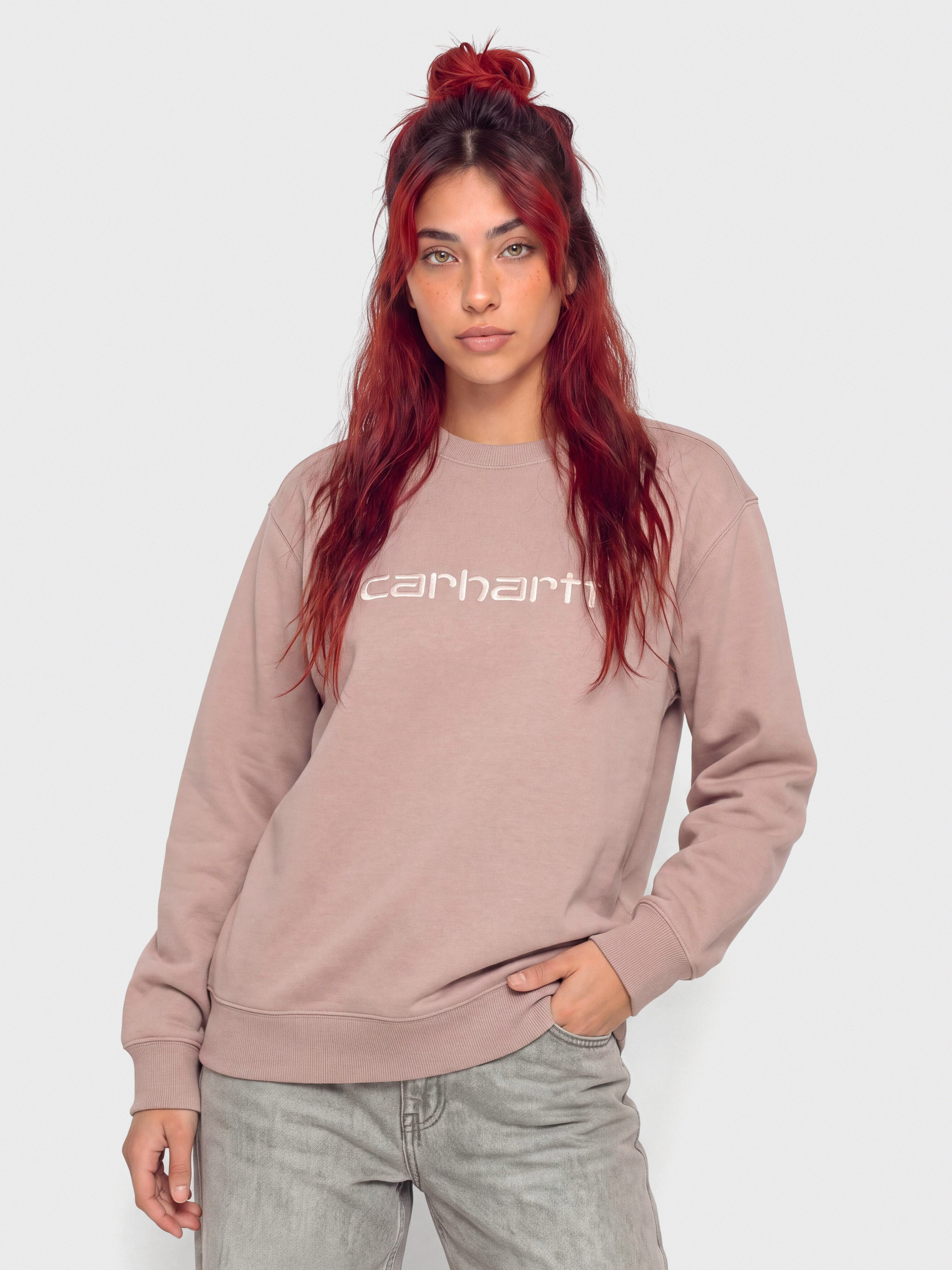u0421u0443u0438u0442u0448u044au0440u0442 Carhartt WIP Carhartt Wmn (gentle pink/cinnerus)