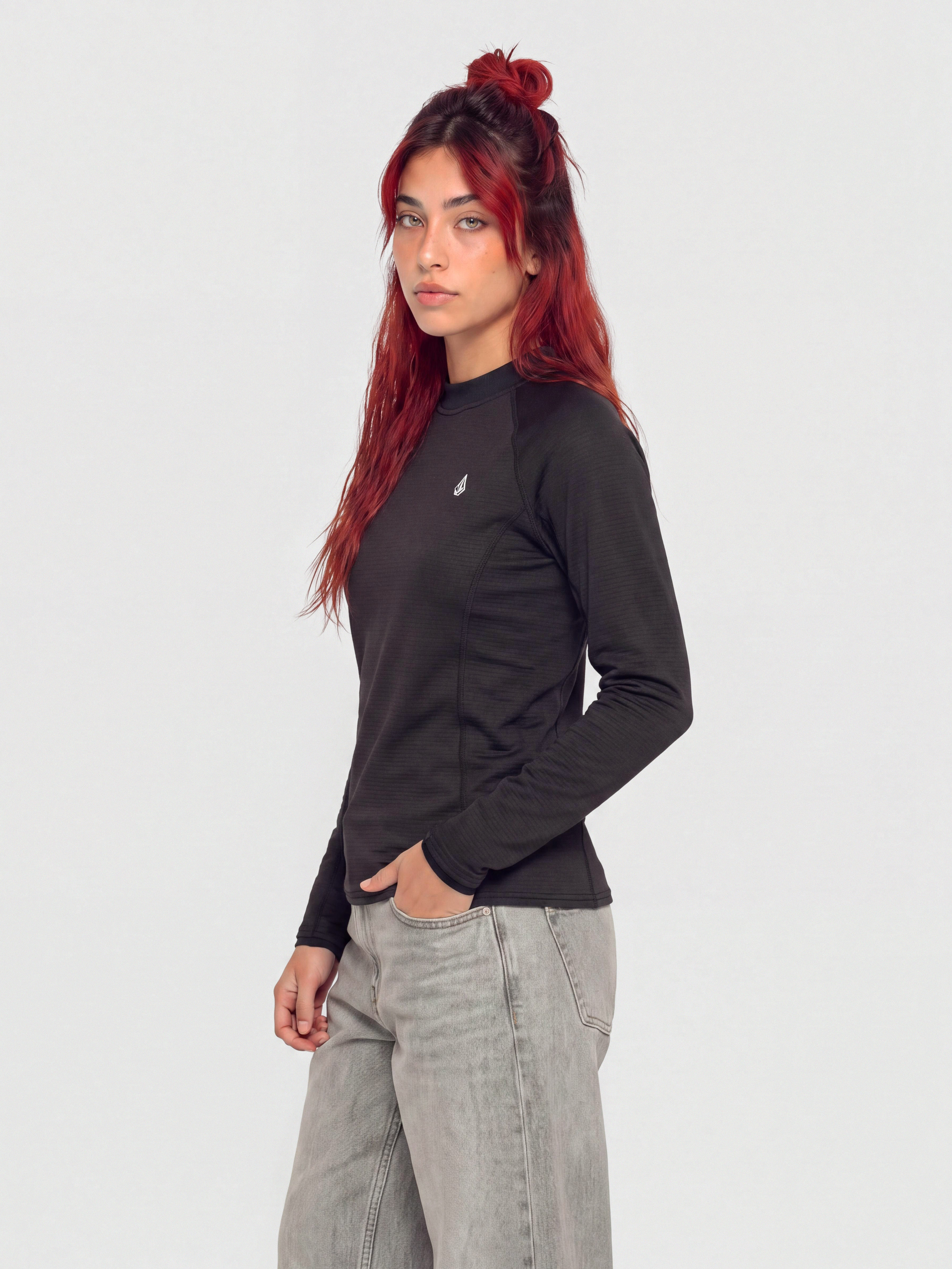 Суитшърт Volcom Gridlock Wmn (black)