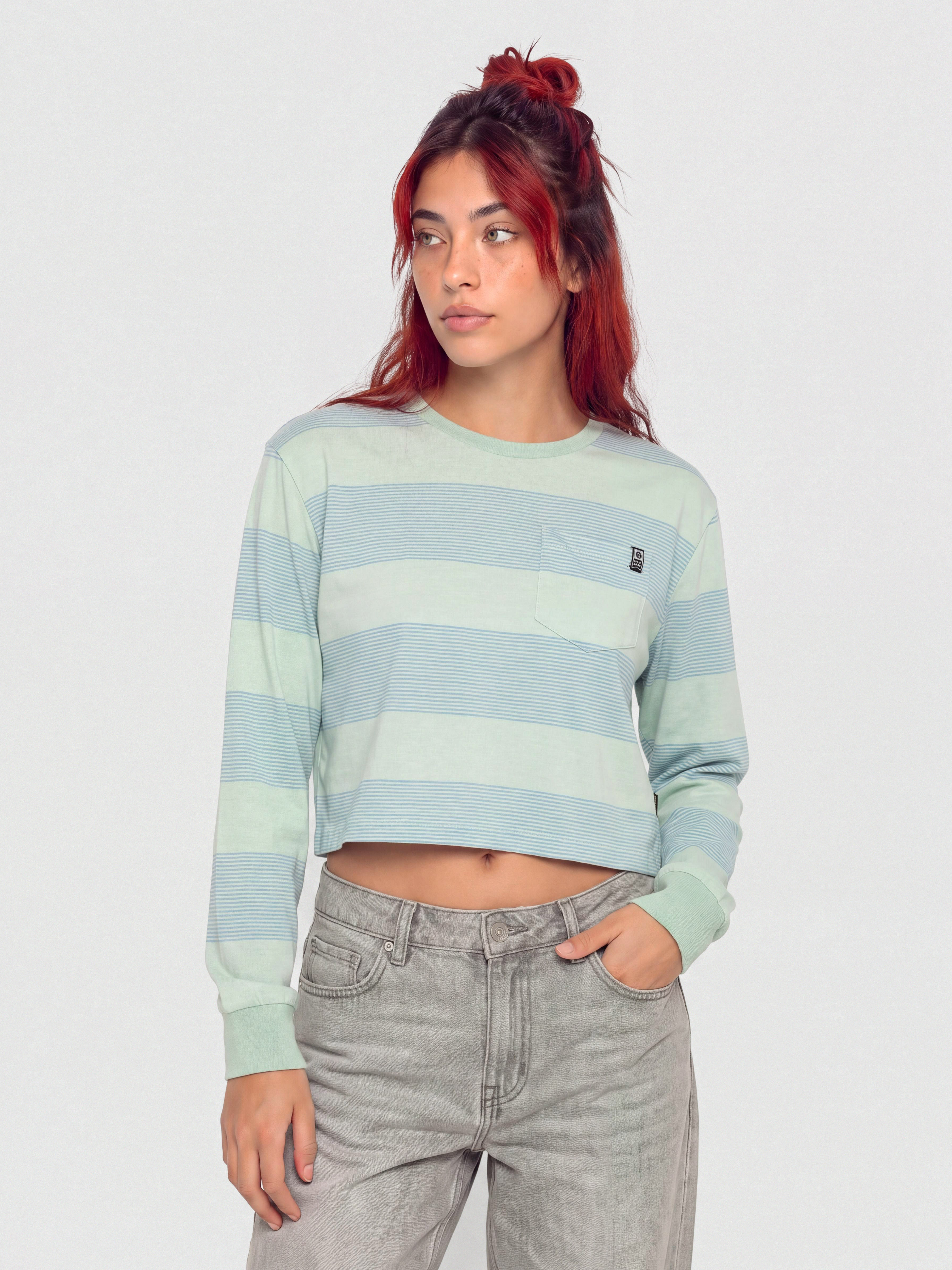 Суитшърт Salty Crew Dawn Patrol Mid Weight Wmn (jade)