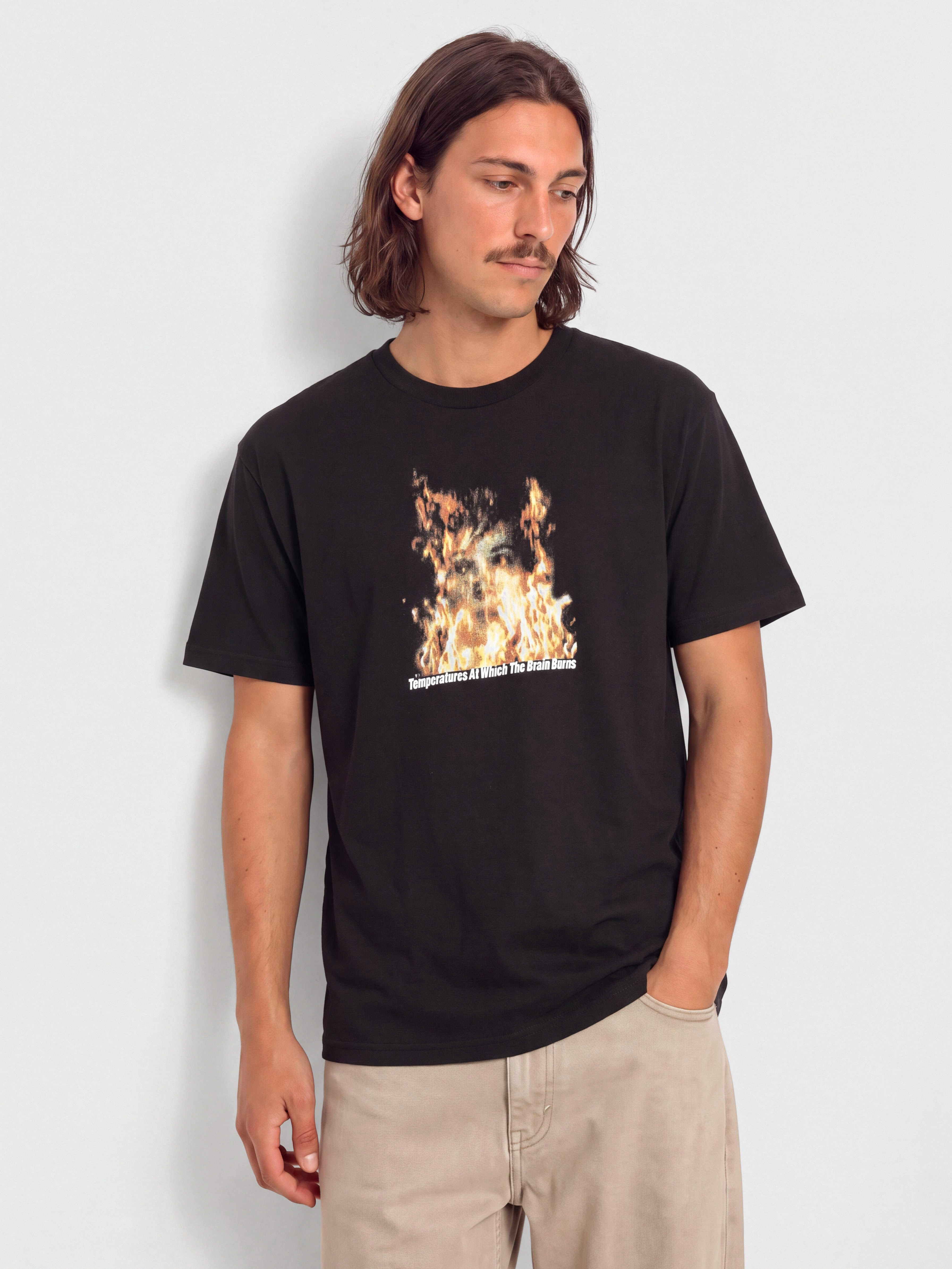 Тениска Hockey Temperatures (black)