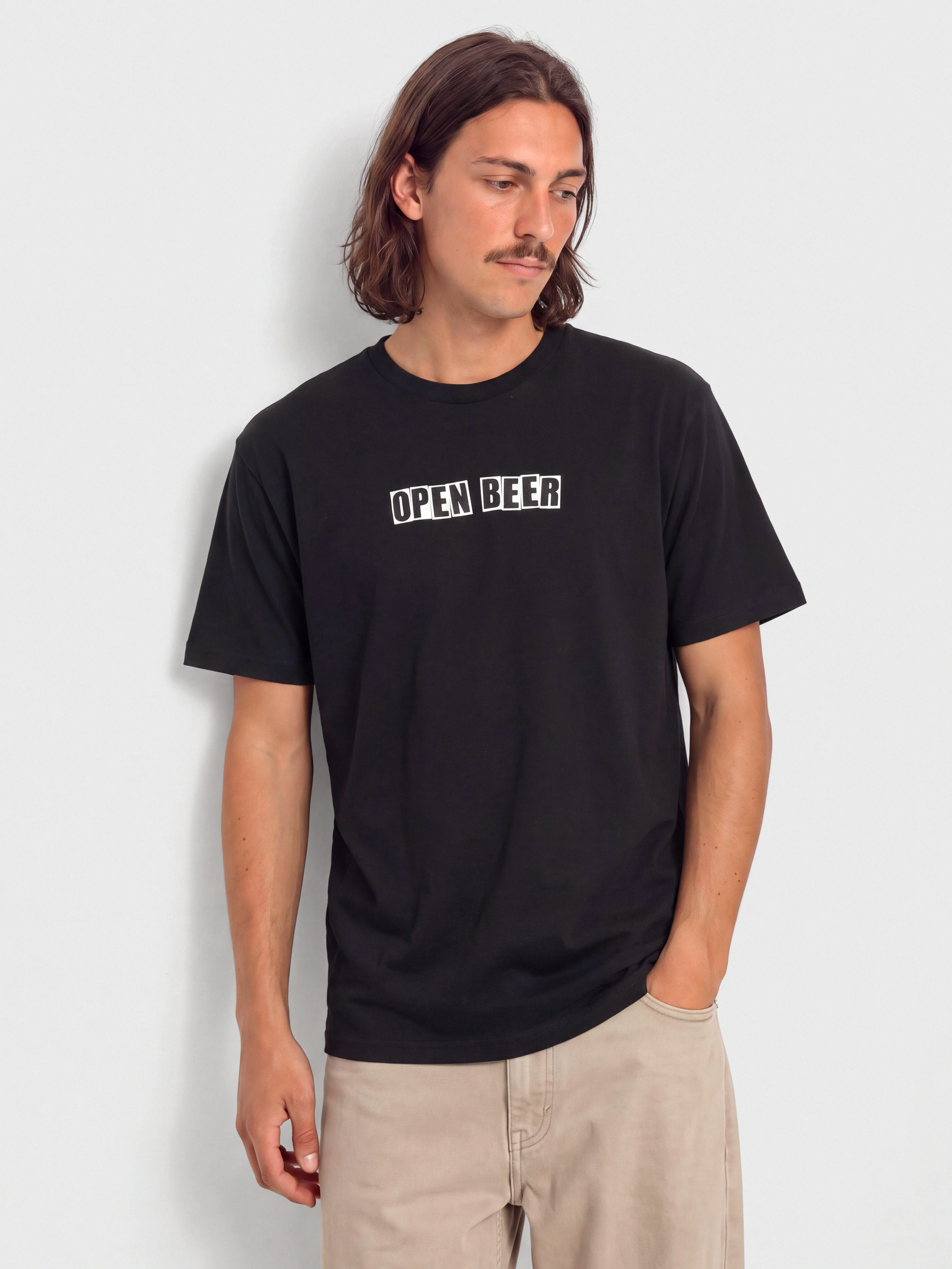 Тениска Baker Open Beer (black)