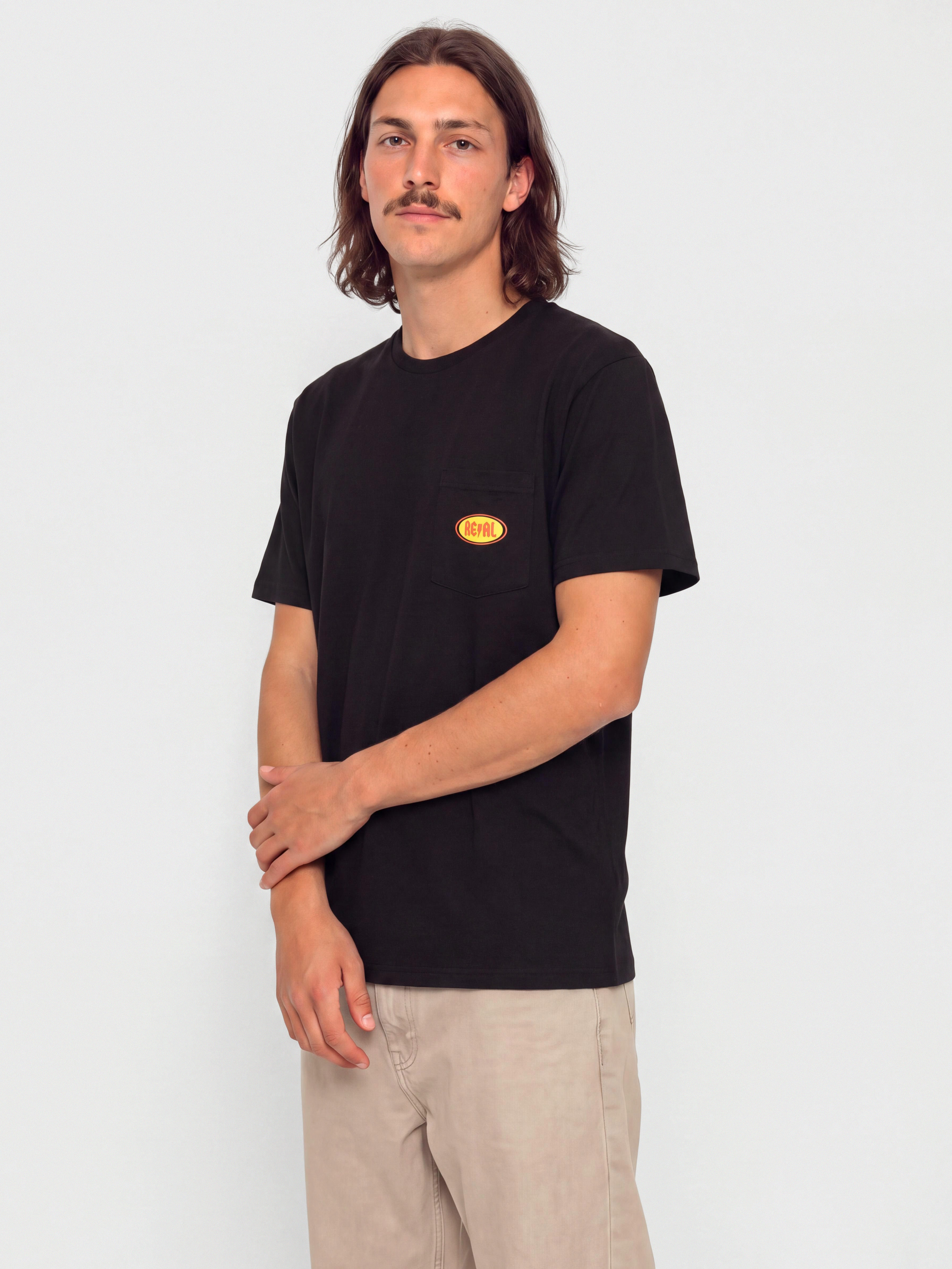 Тениска Real Deeds Oval (black)