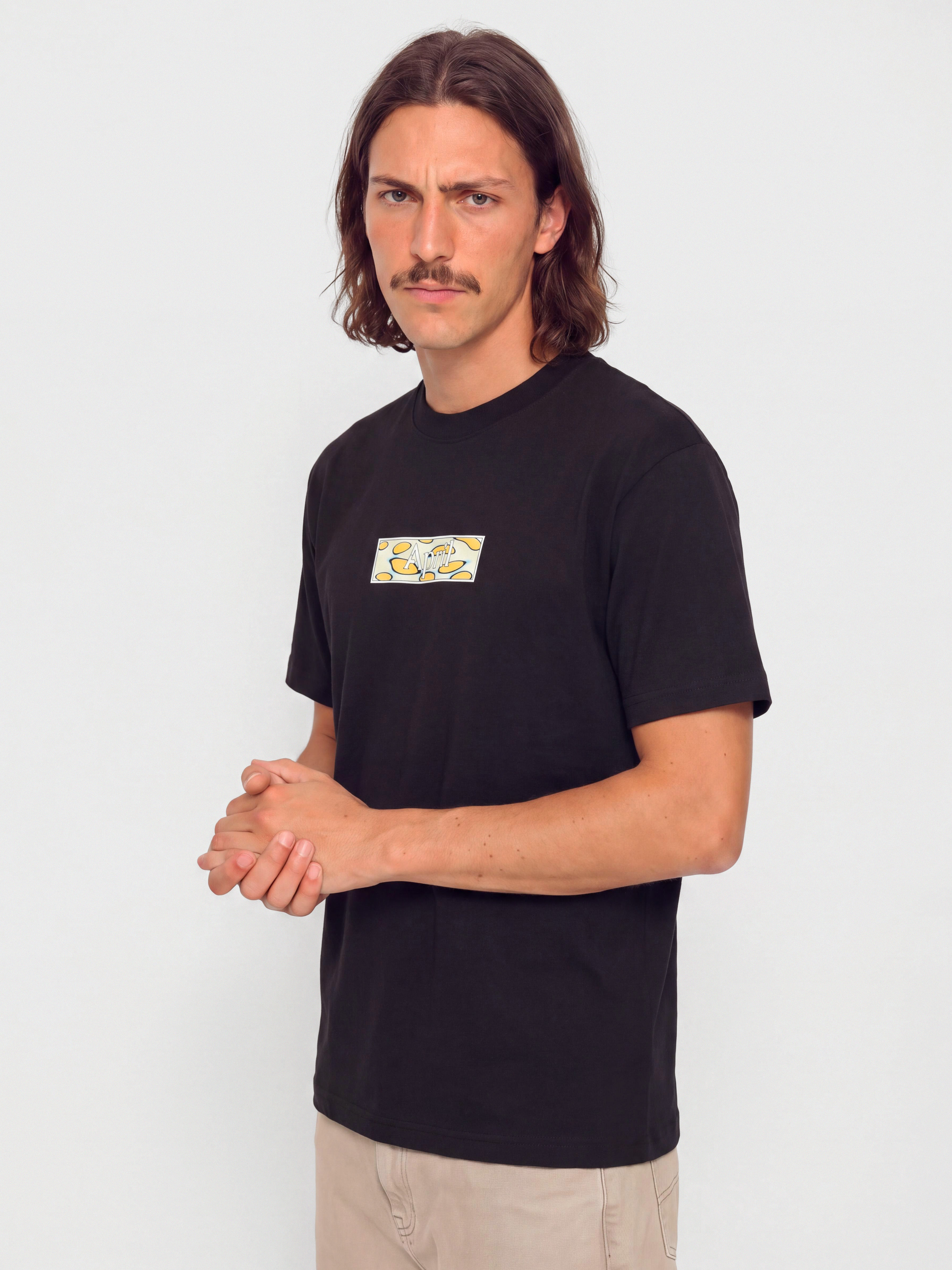 Тениска April Skateboards Cells (black)