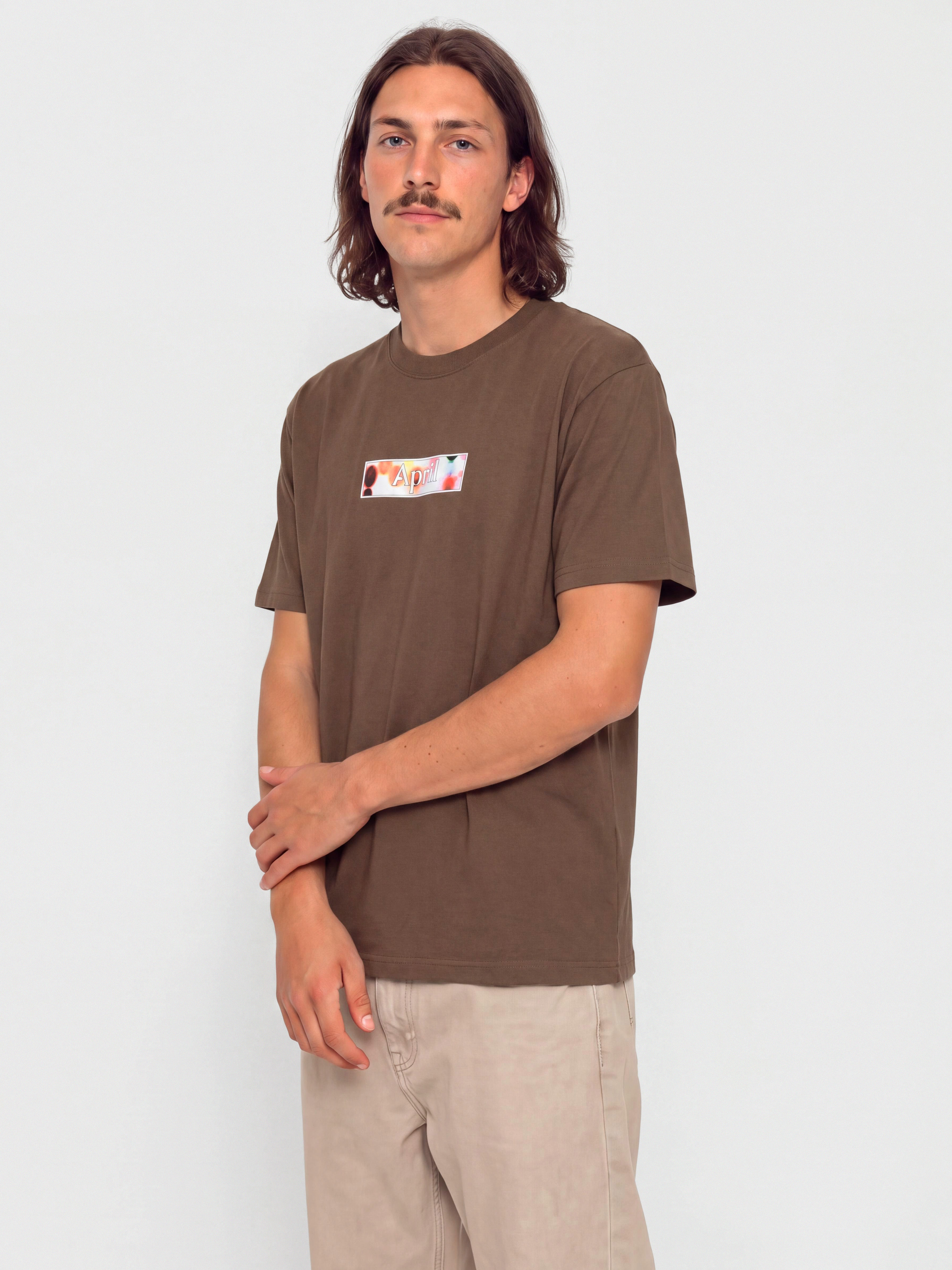 Тениска April Skateboards Genes (brown)