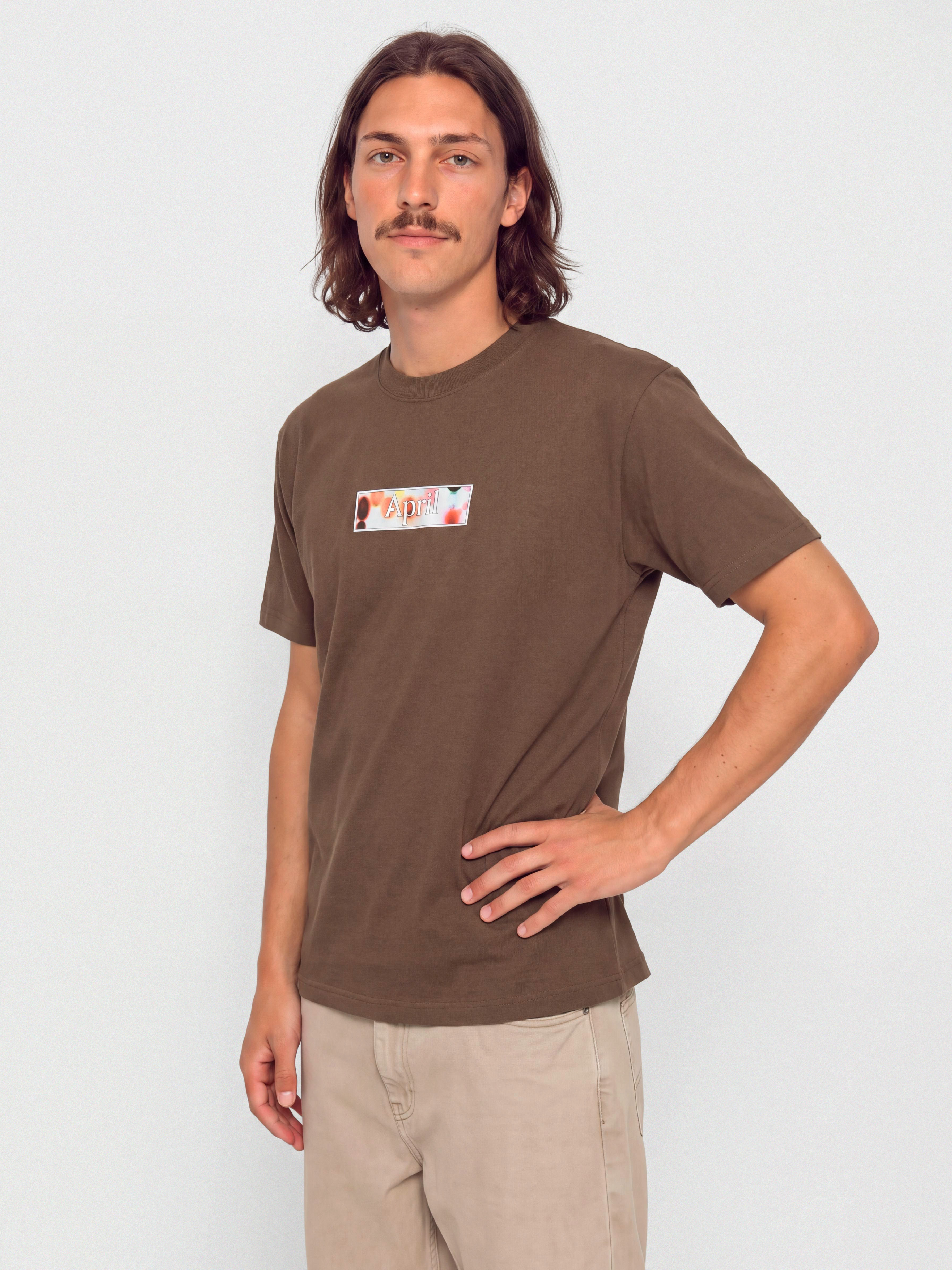 Тениска April Skateboards Genes (brown)