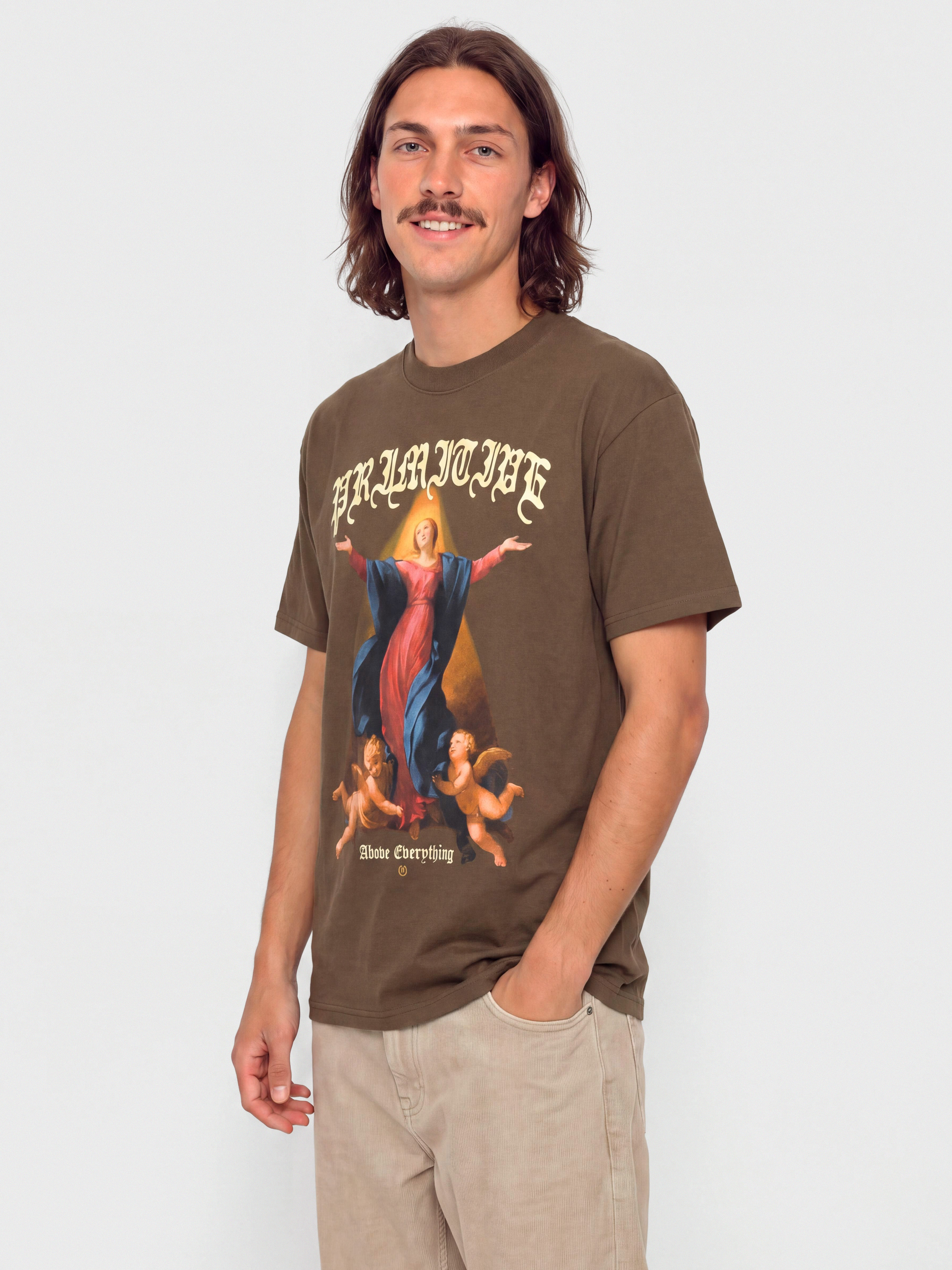 Тениска Primitive Prosper (brown)