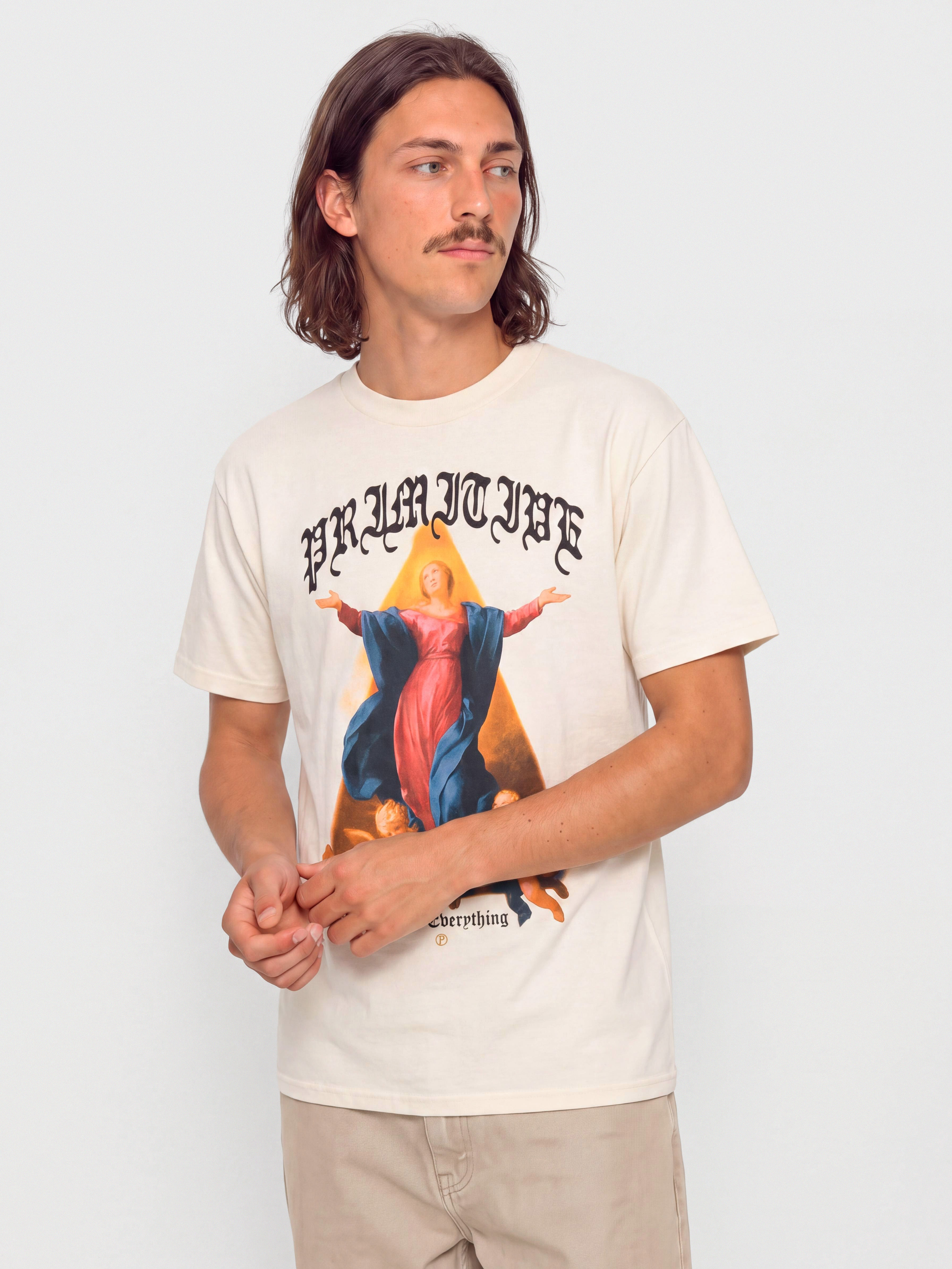 Тениска Primitive Prosper (cream)