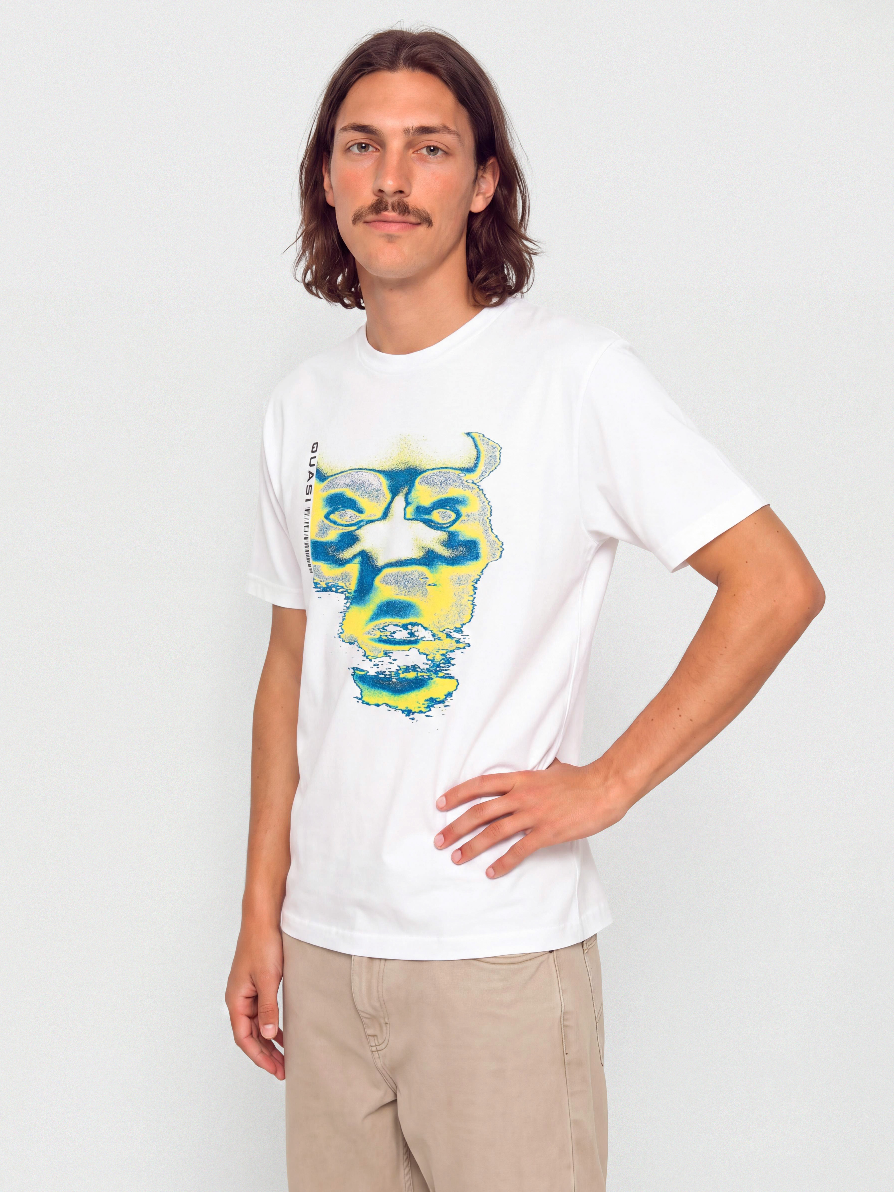 Тениска Quasi Skateboards UPC (white)