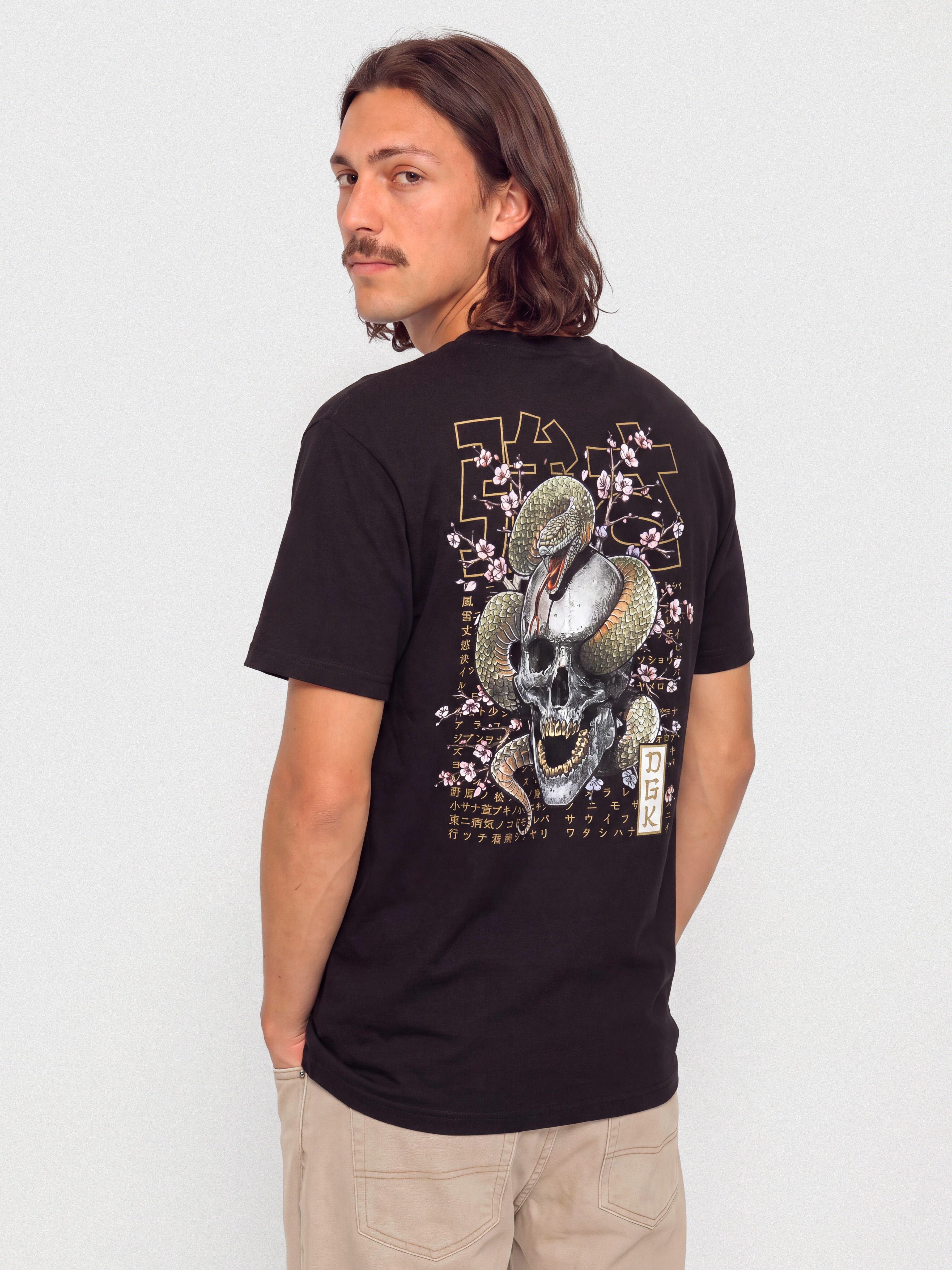 Тениска DGK Strength (black)