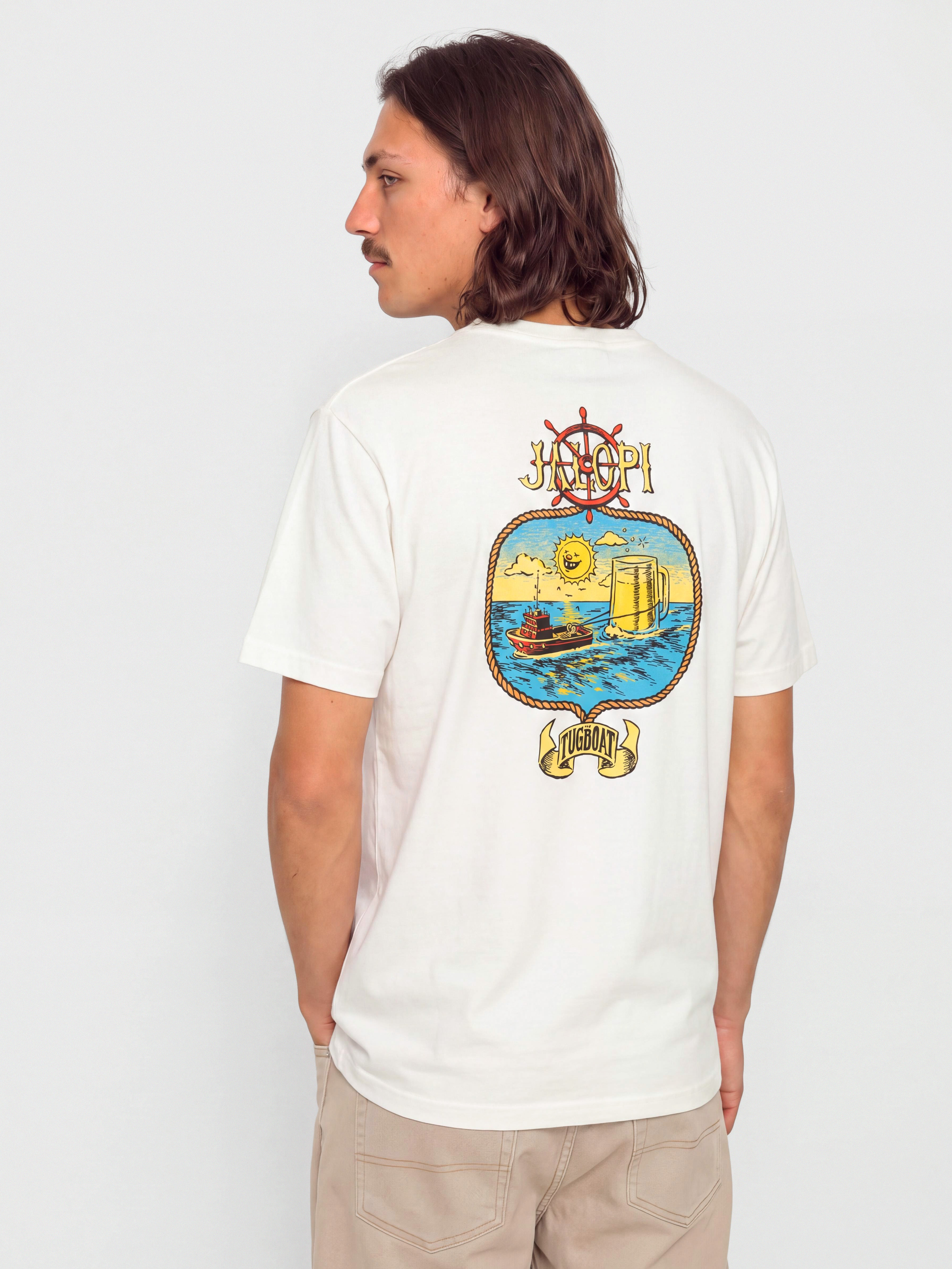 Тениска Antihero Jalopi Tugboat (white)