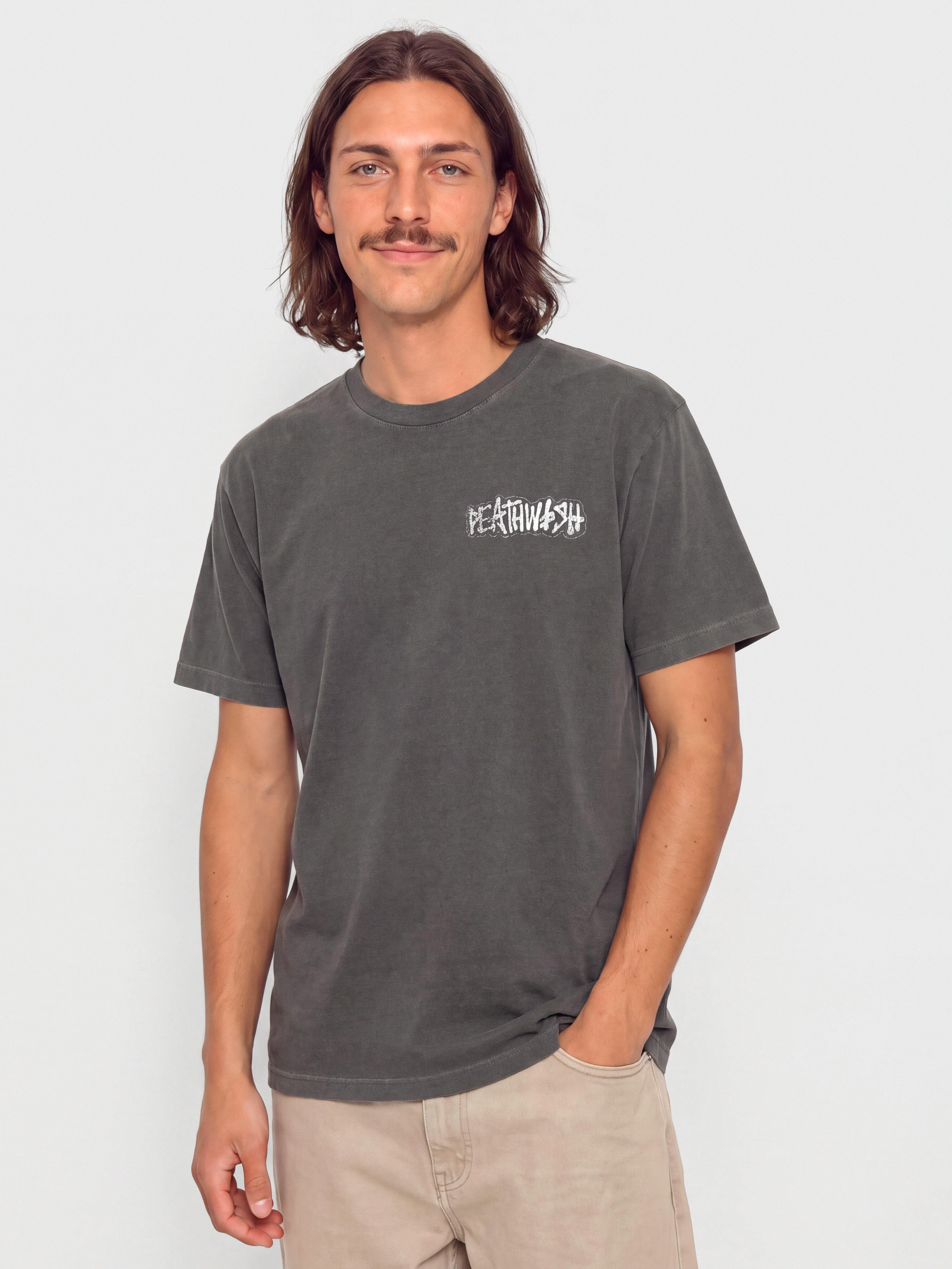 Тениска Deathwish Samborgini Reaper (garment dyed black)