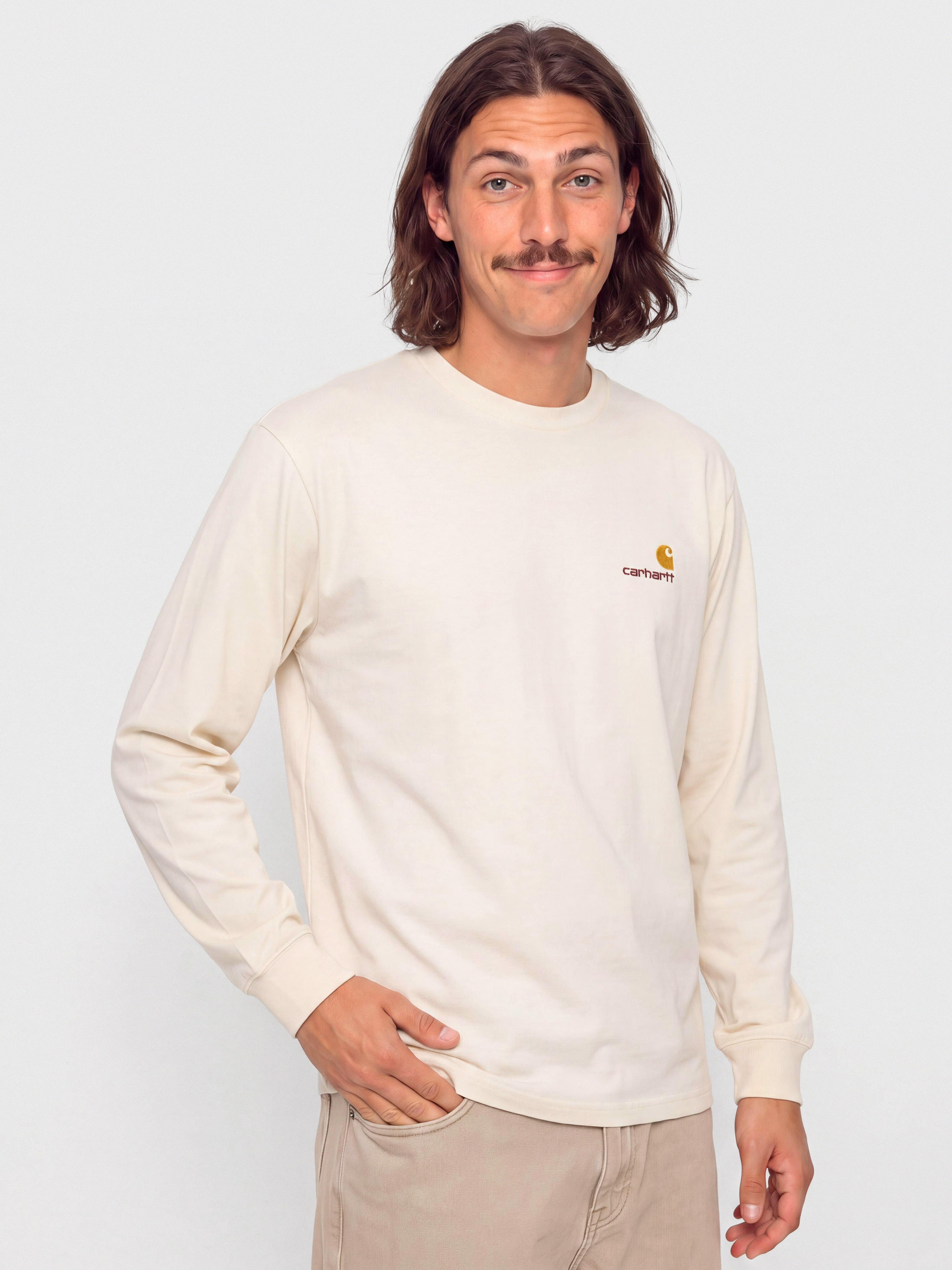 Блуза Carhartt WIP American Script (natural)
