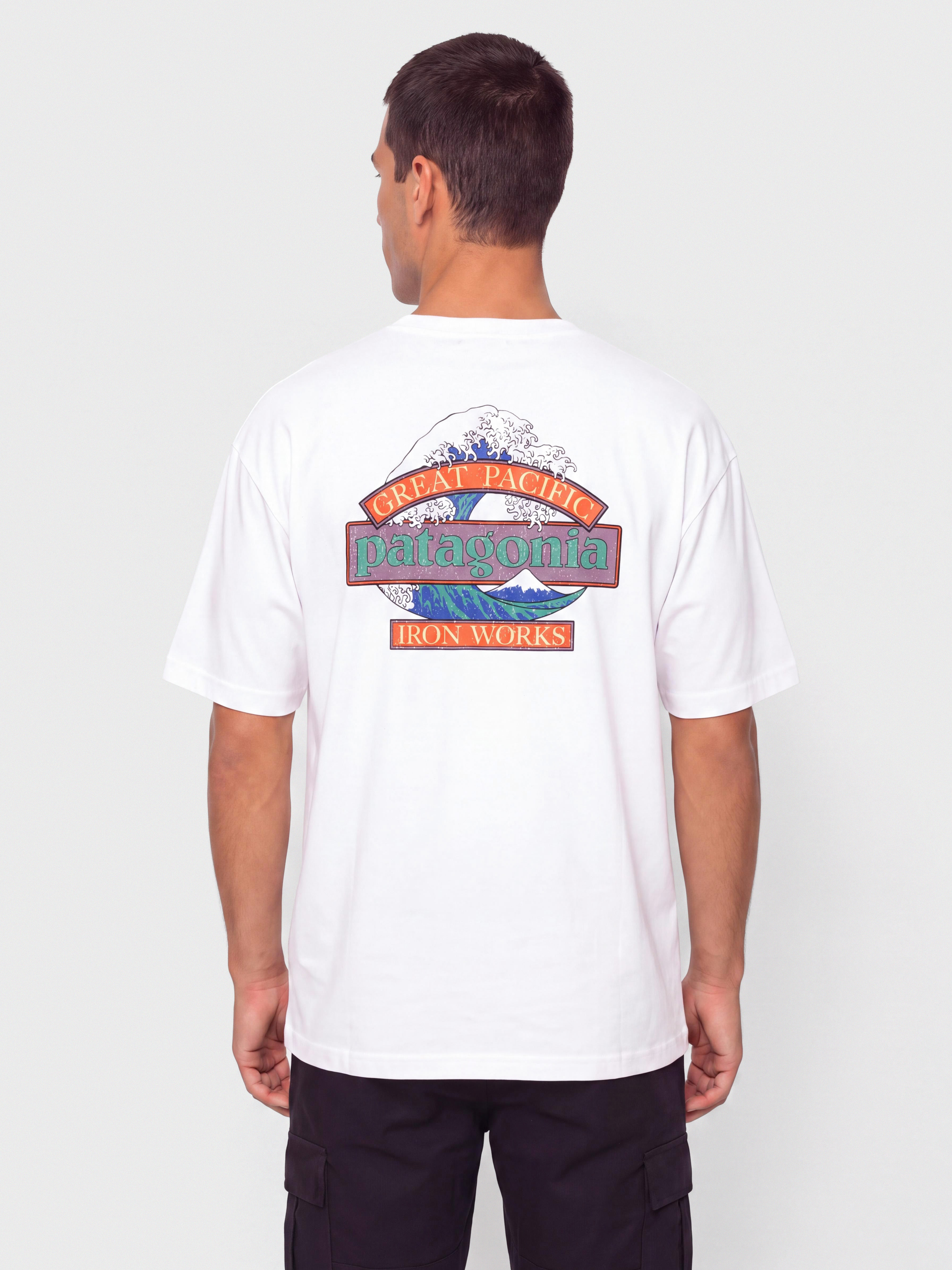 Тениска Patagonia Great Waves Responsibili (fiber white)