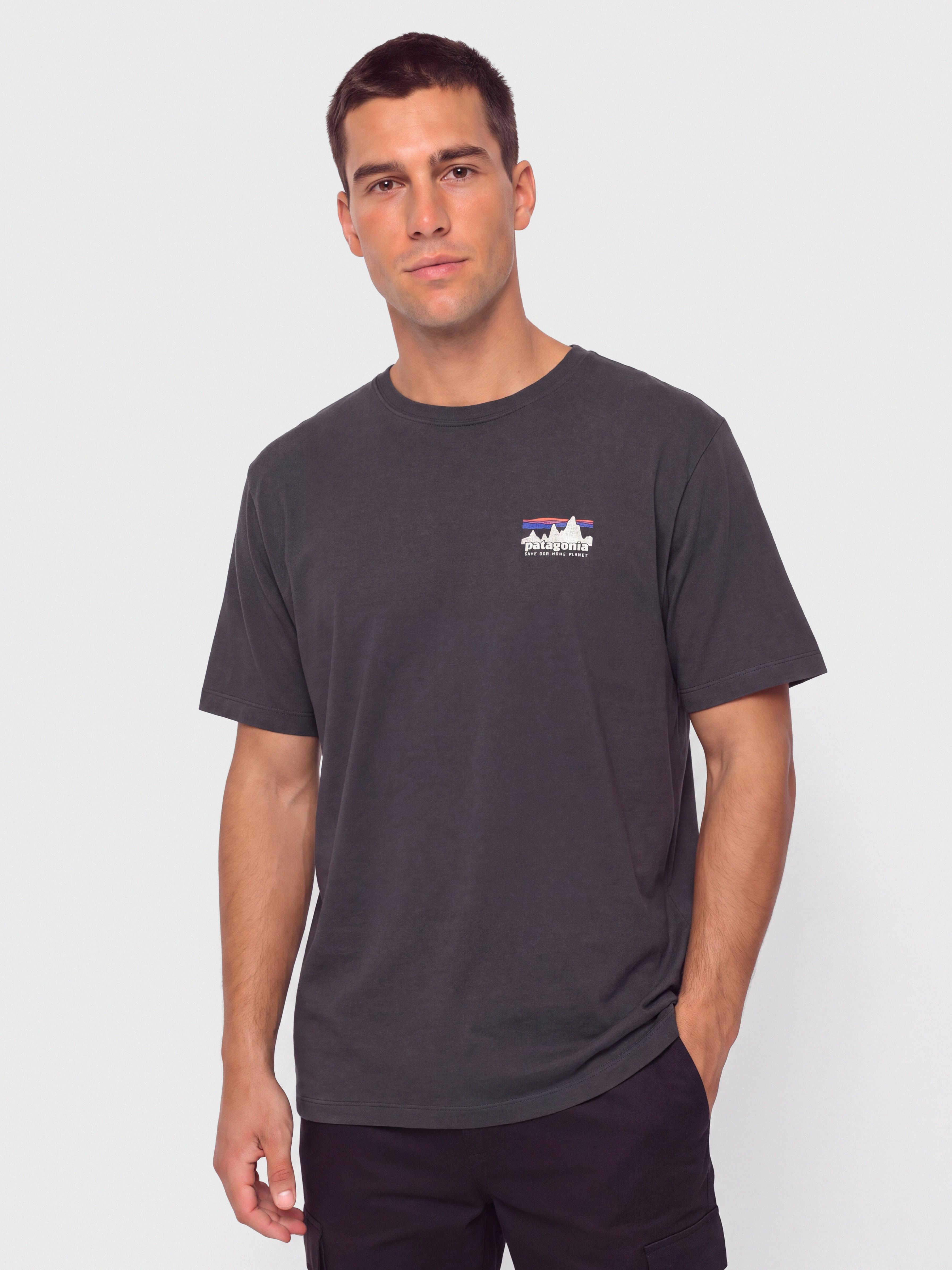 Тениска Patagonia 73 Skyline (ink black)