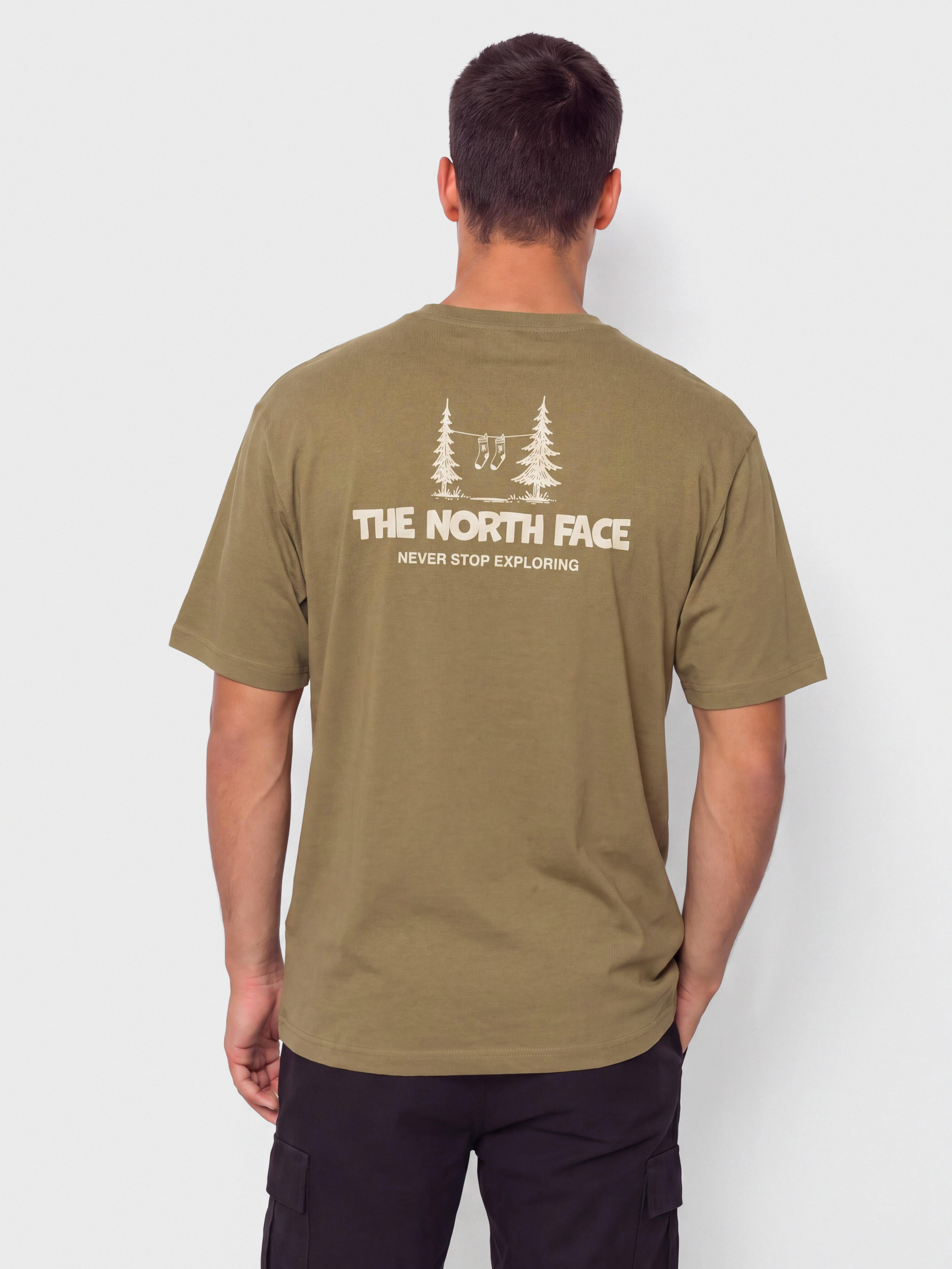 Тениска The North Face Camping Relaxed (cedar)
