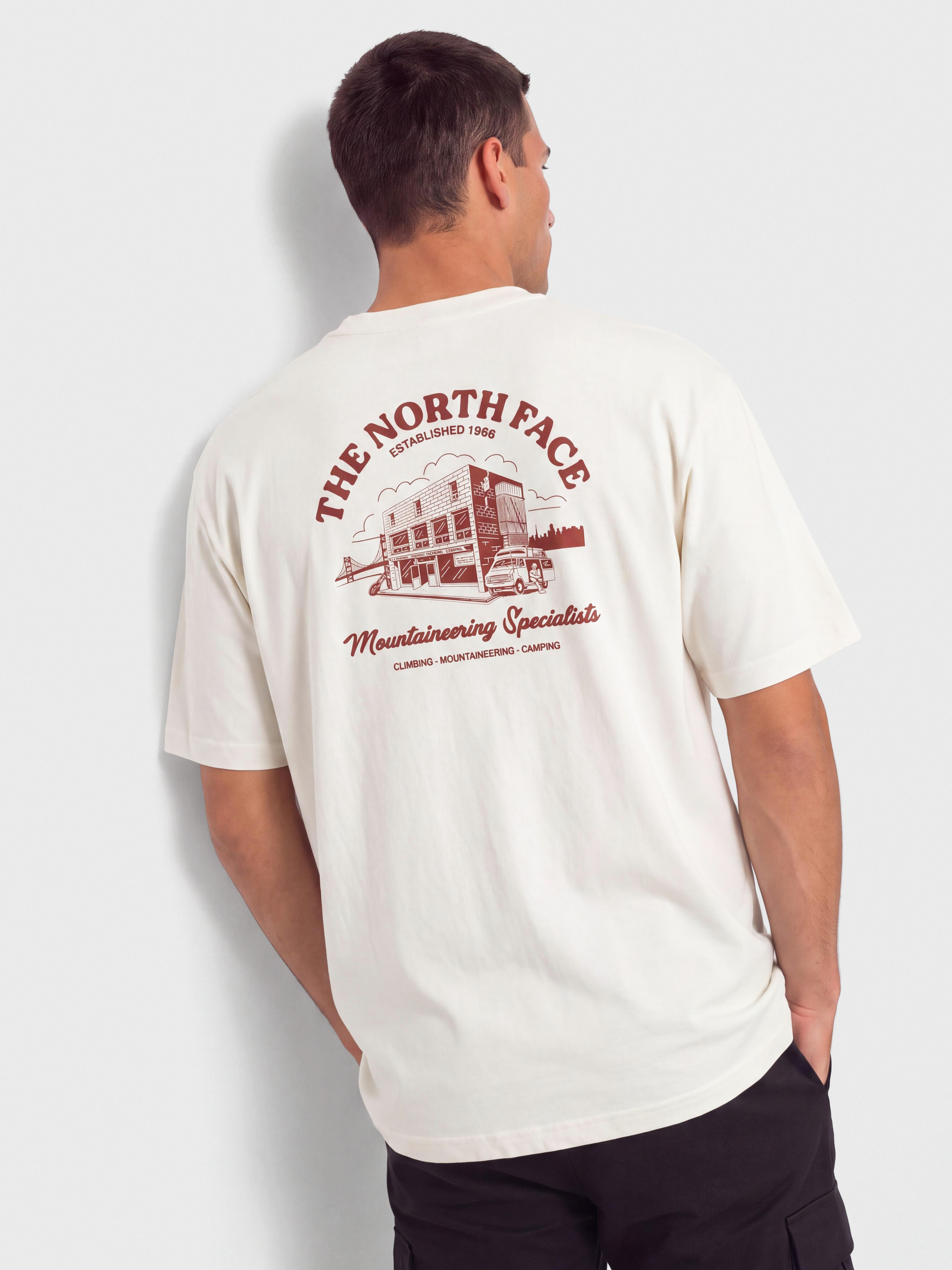 Тениска The North Face Og Store Relaxed (white dune)