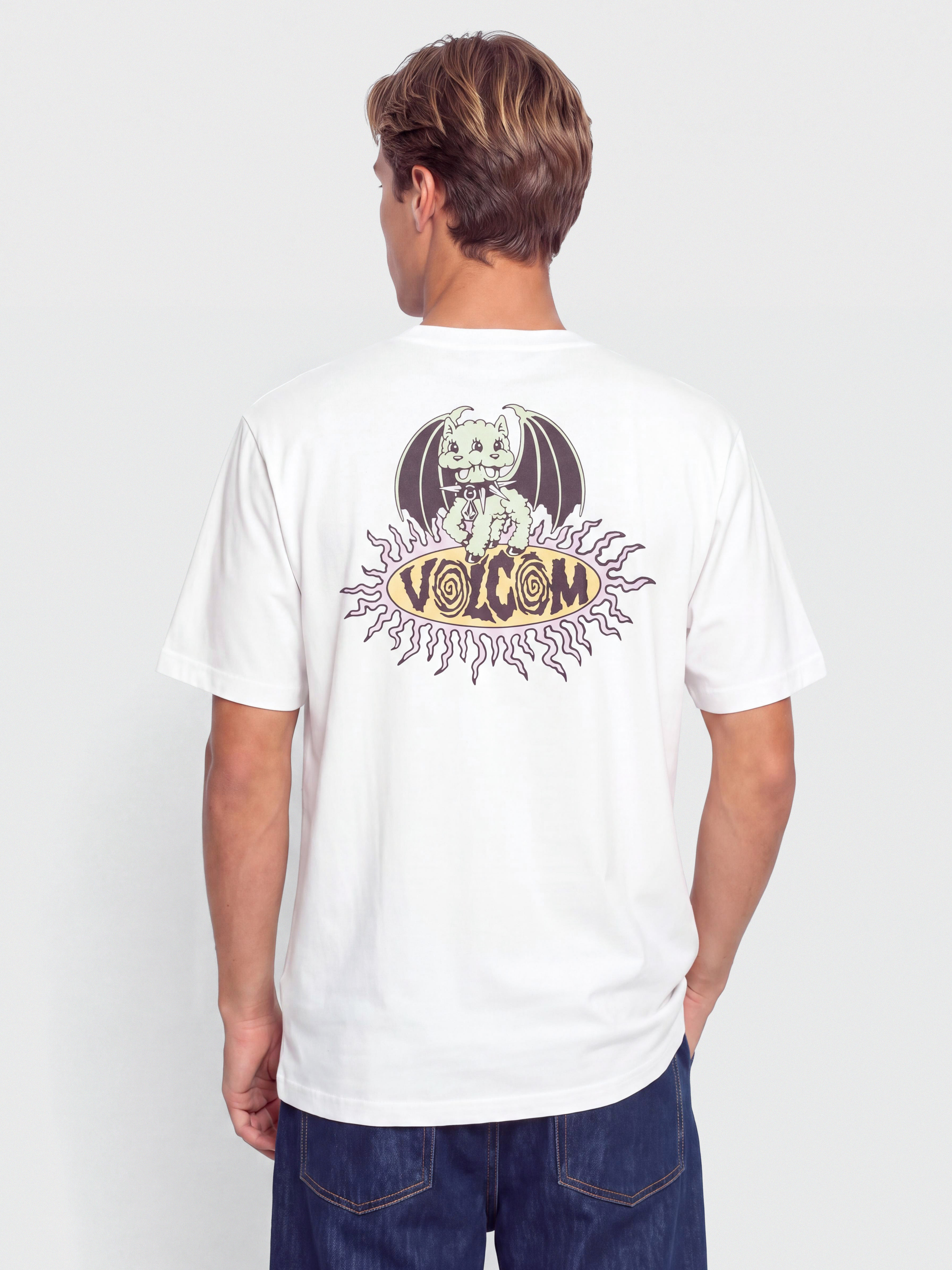 Тениска Volcom Sunster Lse (white)
