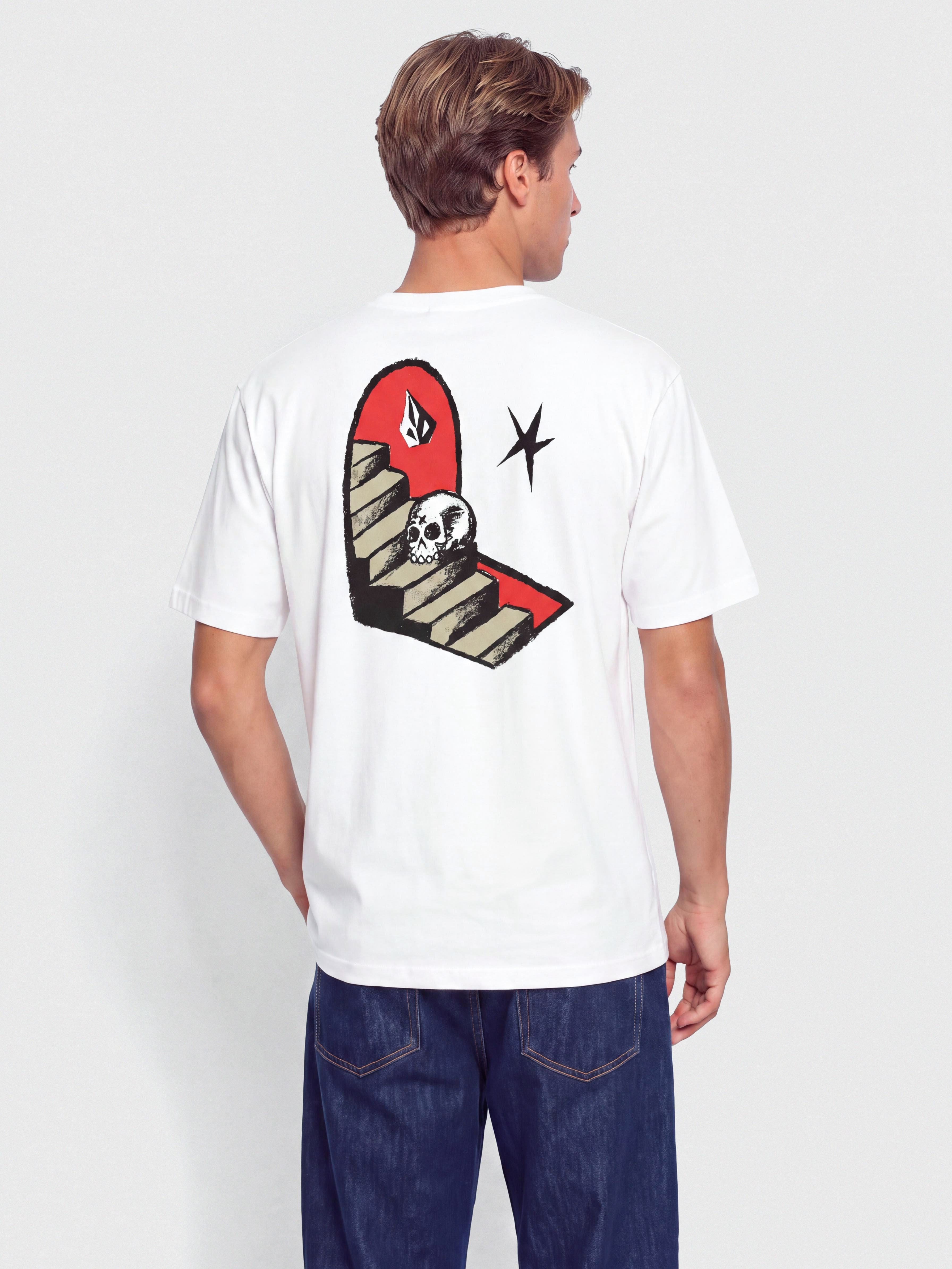 Тениска Volcom Fa Seth Conboy Lse (white)