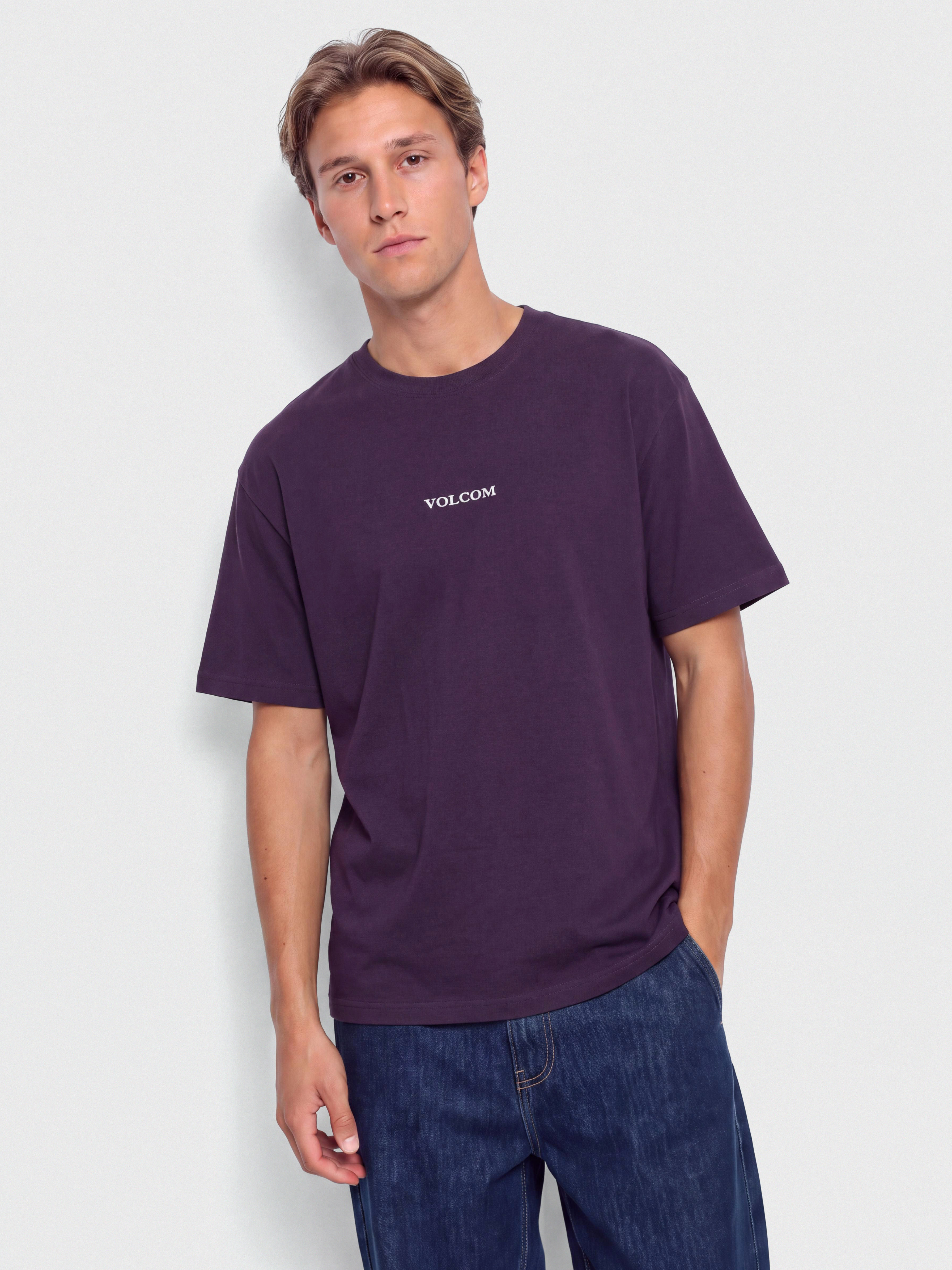 Тениска Volcom Stone Lse (grape royale)