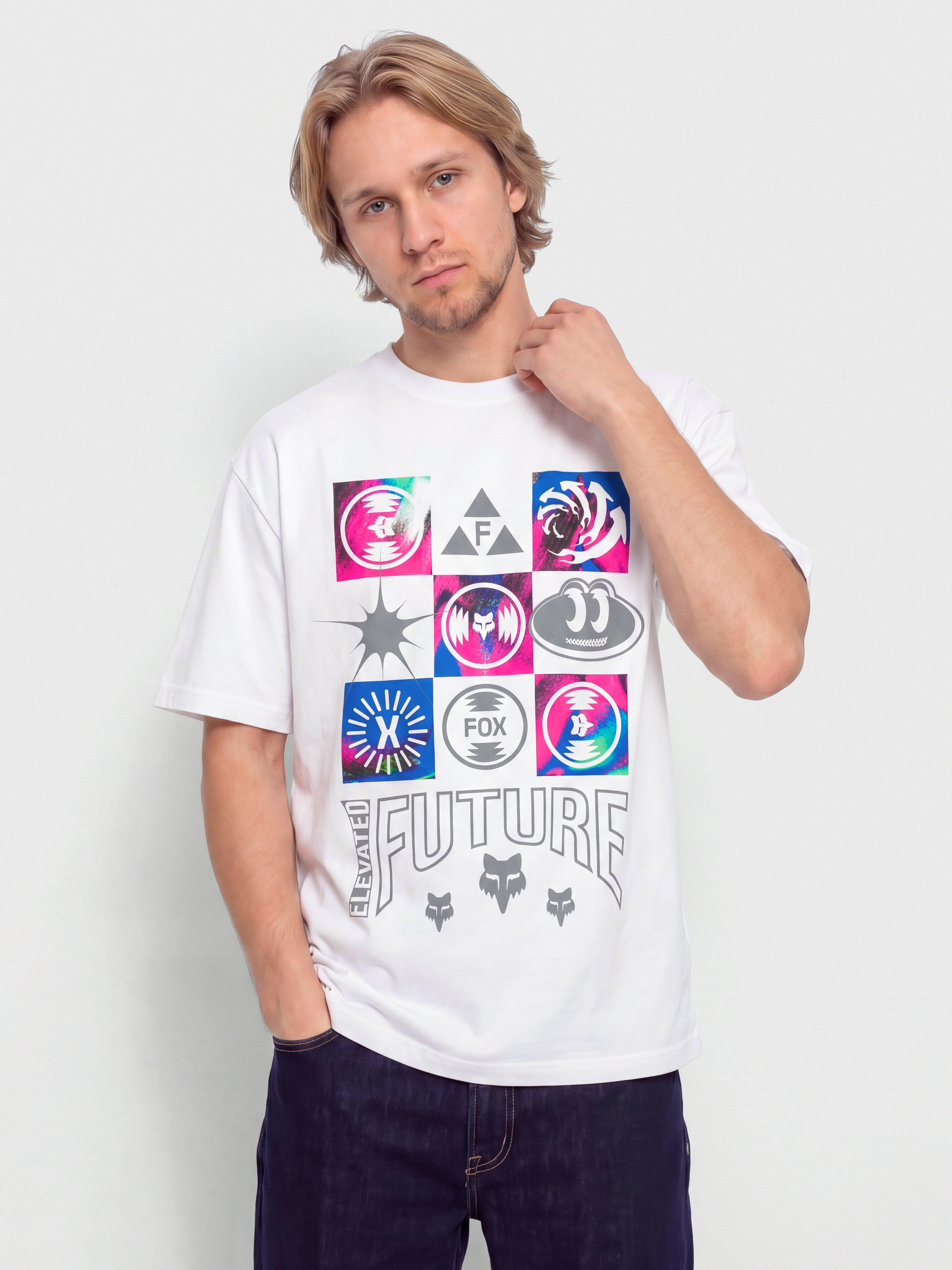 u0422u0435u043du0438u0441u043au0430 Fox Image Cosmo Mw Oversized (white)