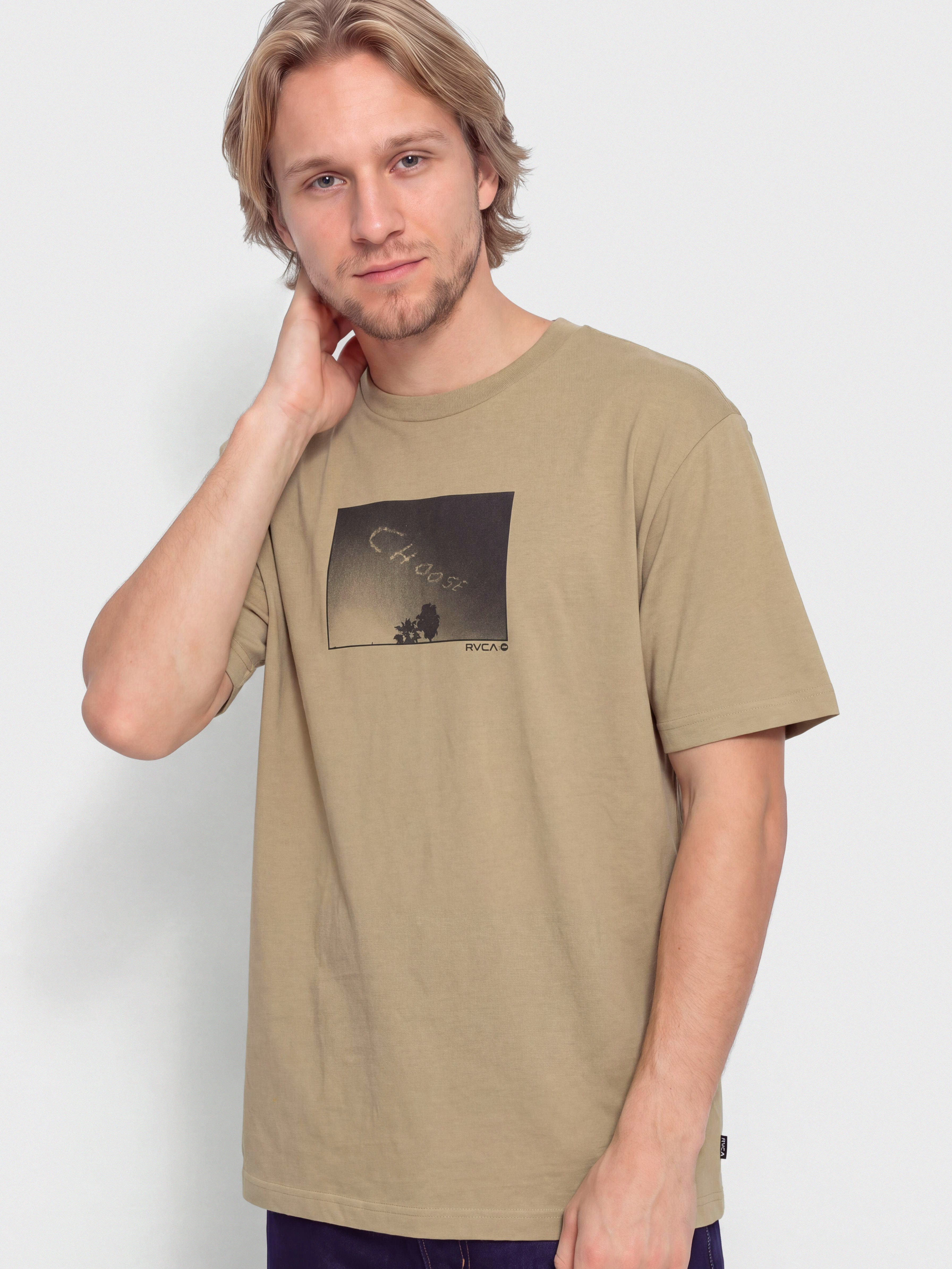 Тениска RVCA Choose (tobacco)